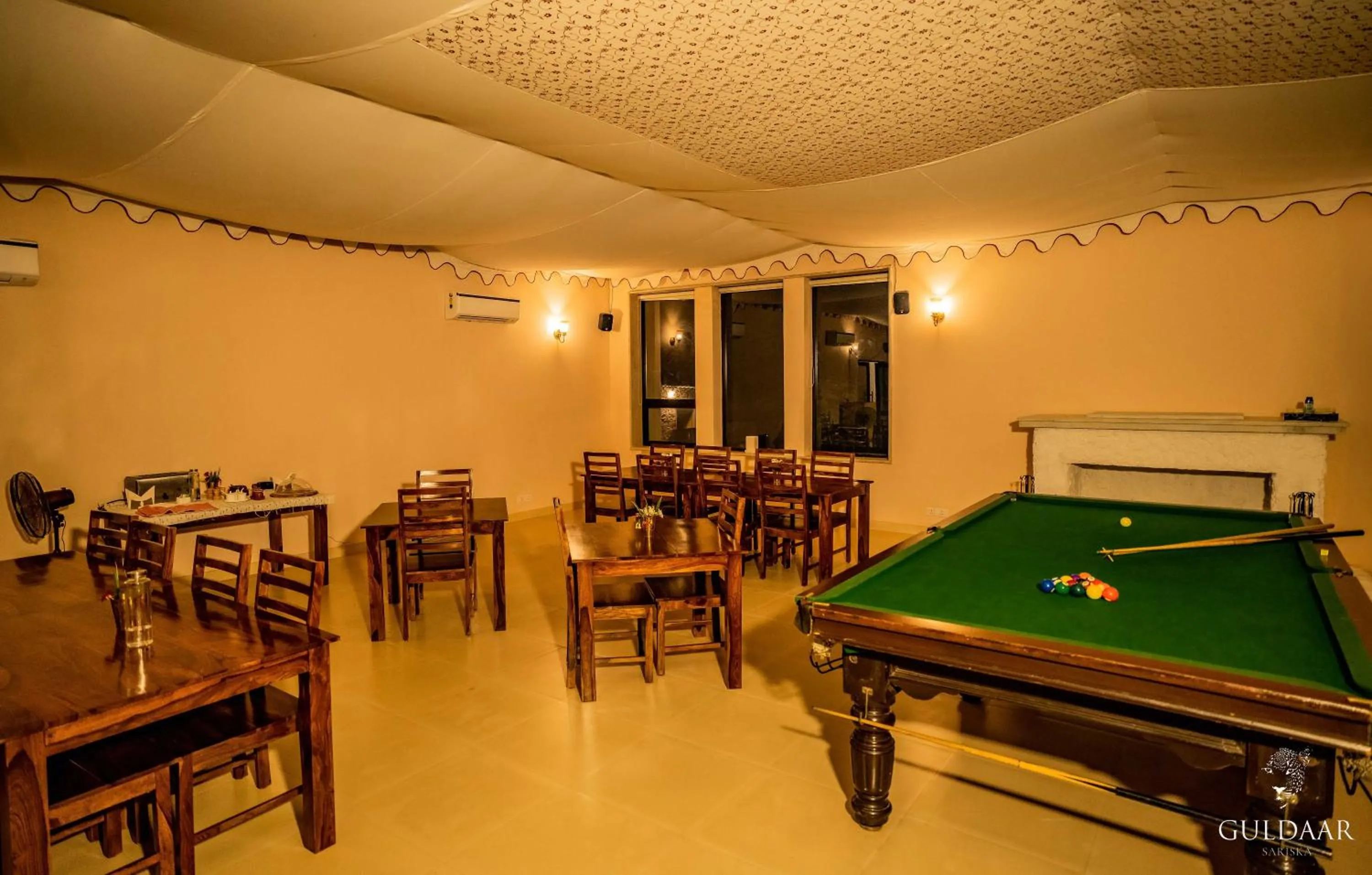 Restaurant/places to eat in Guldaar Sariska - A luxury Forest Resort