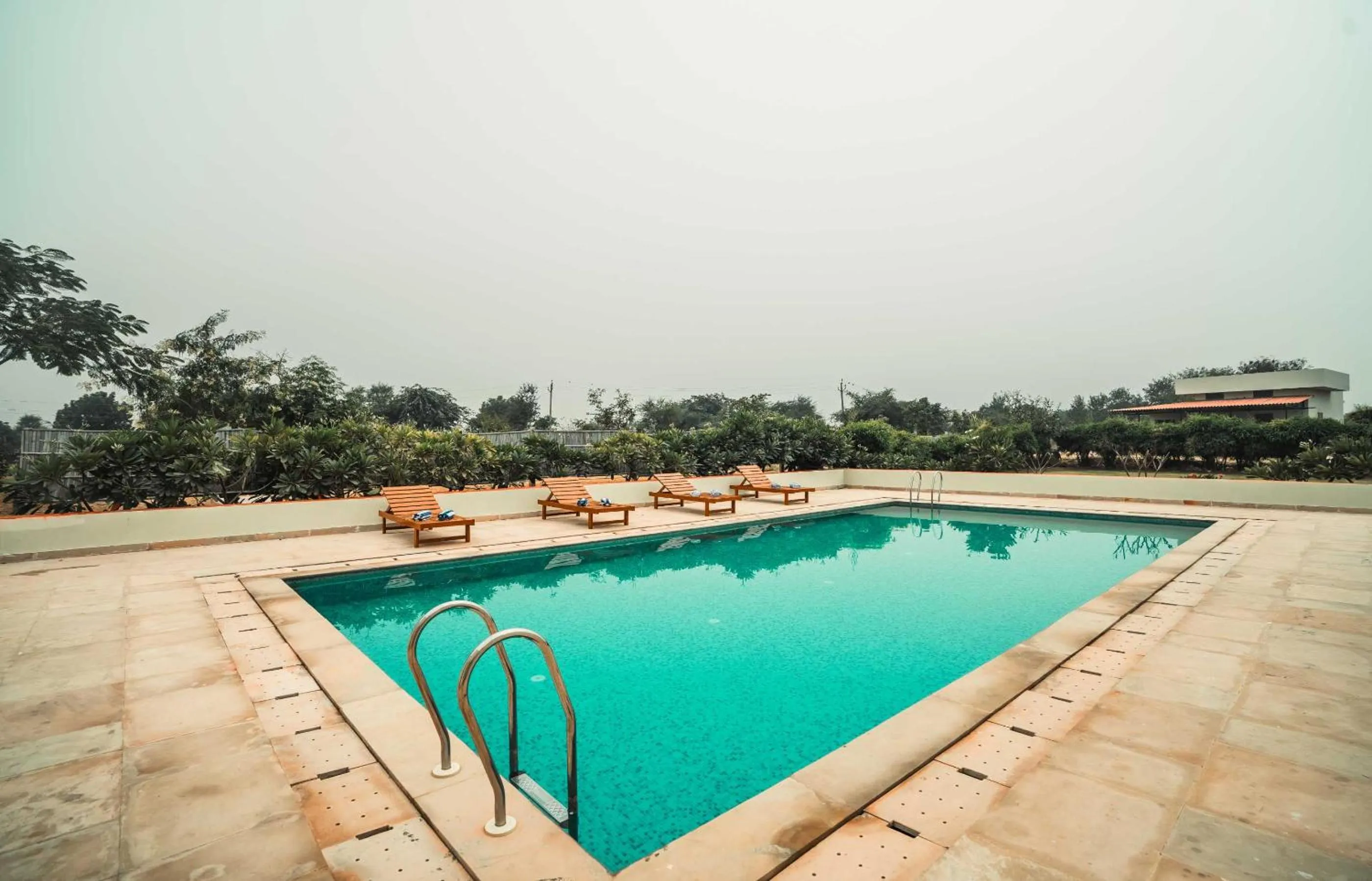 Swimming pool in Guldaar Sariska - A luxury Forest Resort