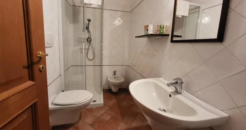 Shower in Resort Le Tegole