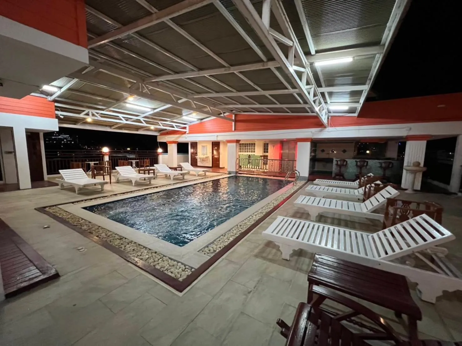 Seating area in Patong Heaven