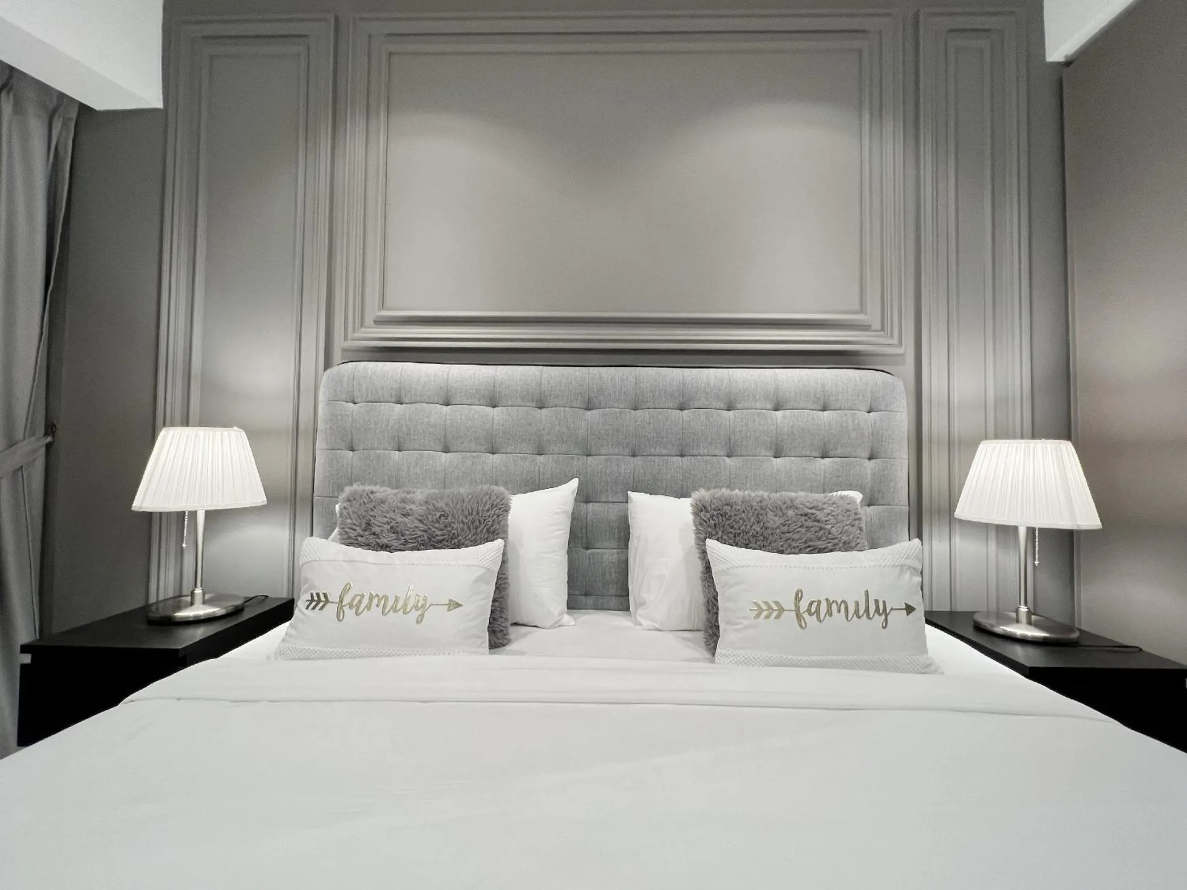 Bed in The Eaton Residences by Times 8