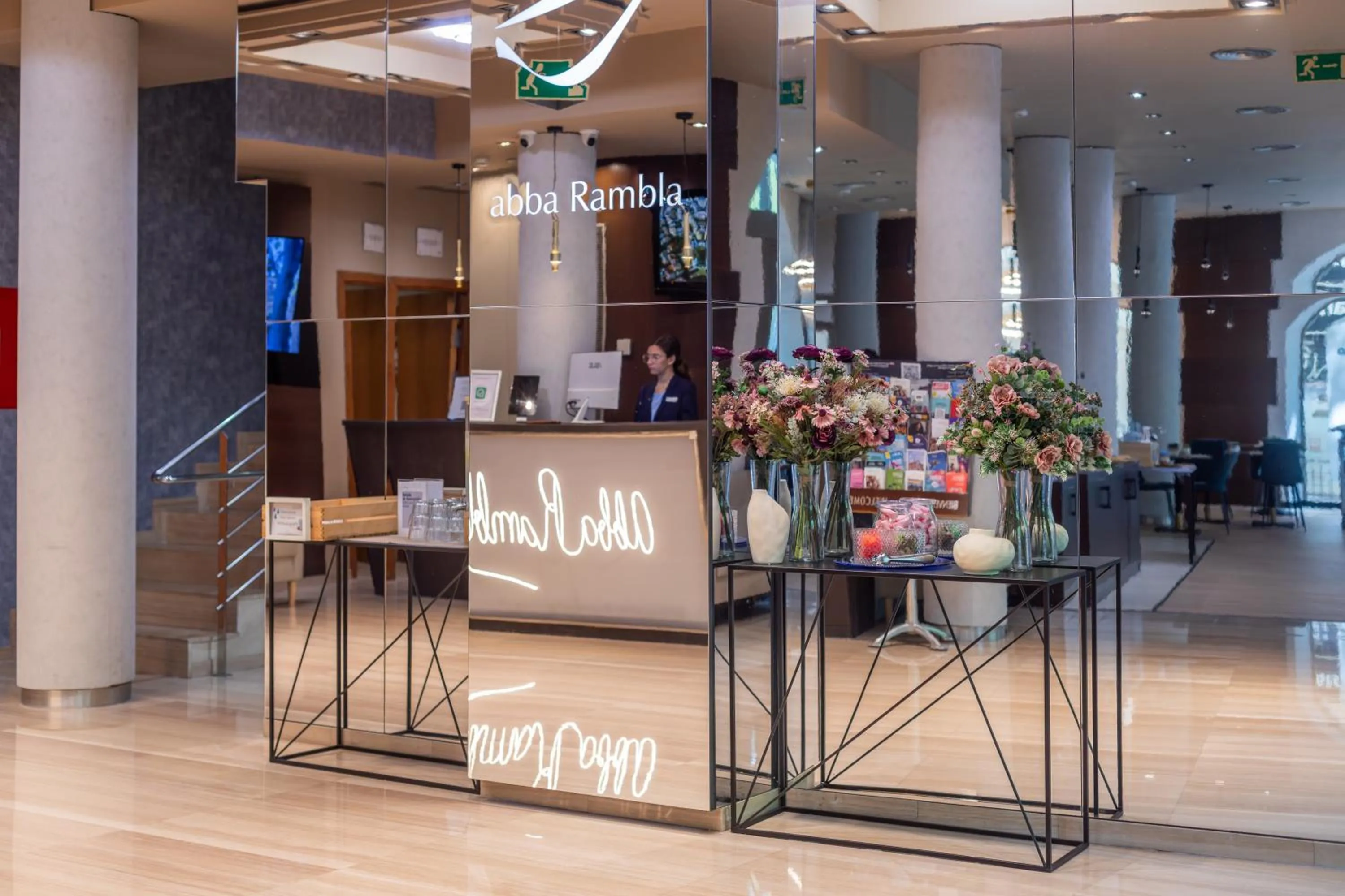 Lobby or reception in Abba Rambla Hotel