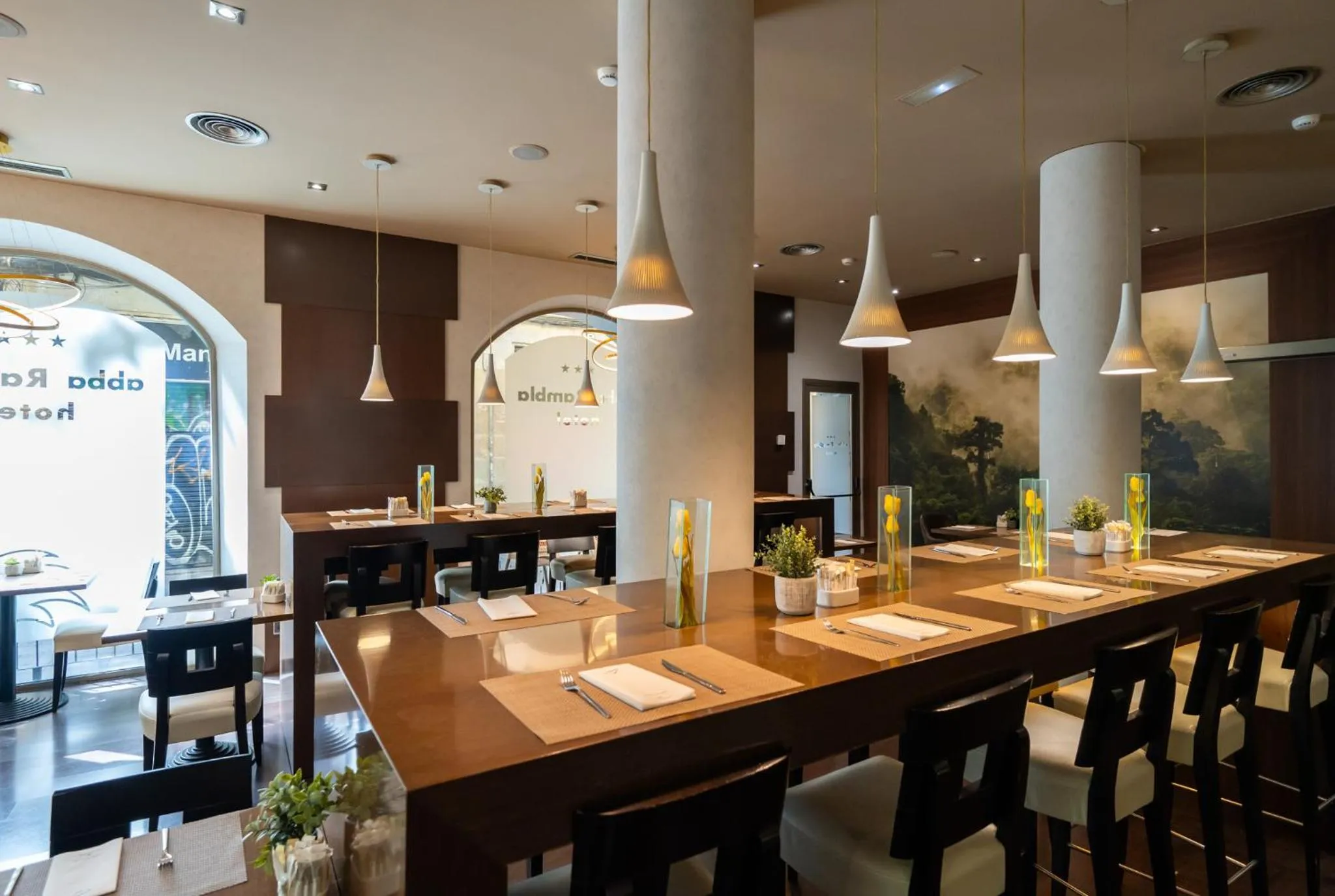 Breakfast in Abba Rambla Hotel