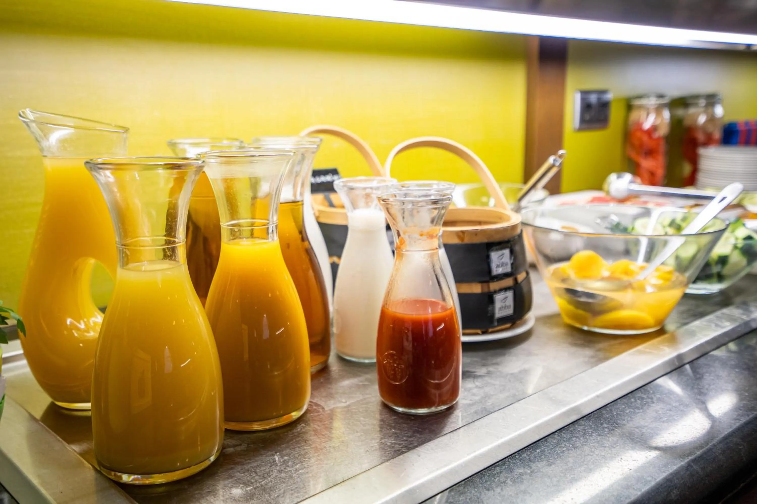 Buffet breakfast in Abba Rambla Hotel