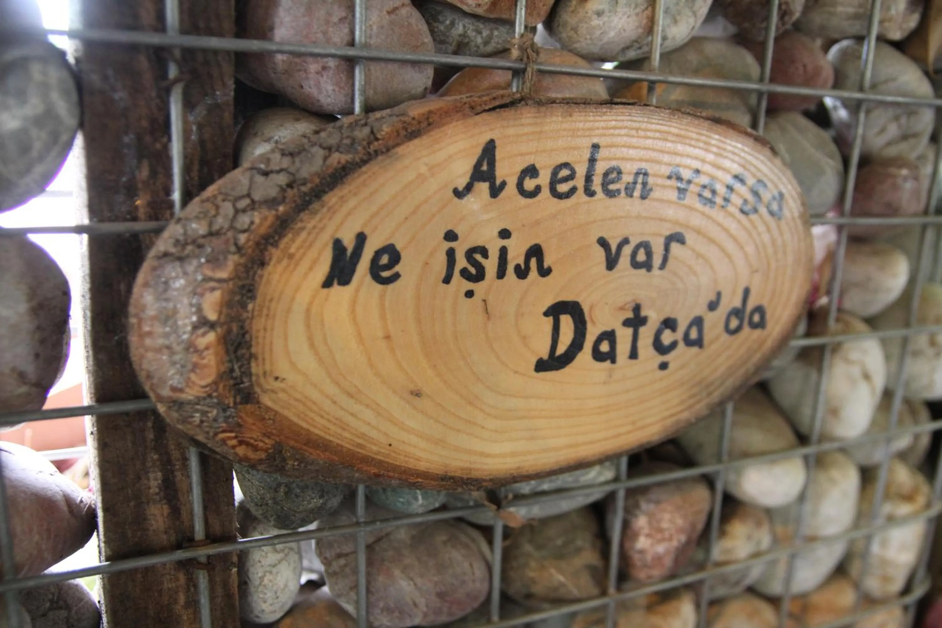 Decorative detail in Eski Datça Pansiyon