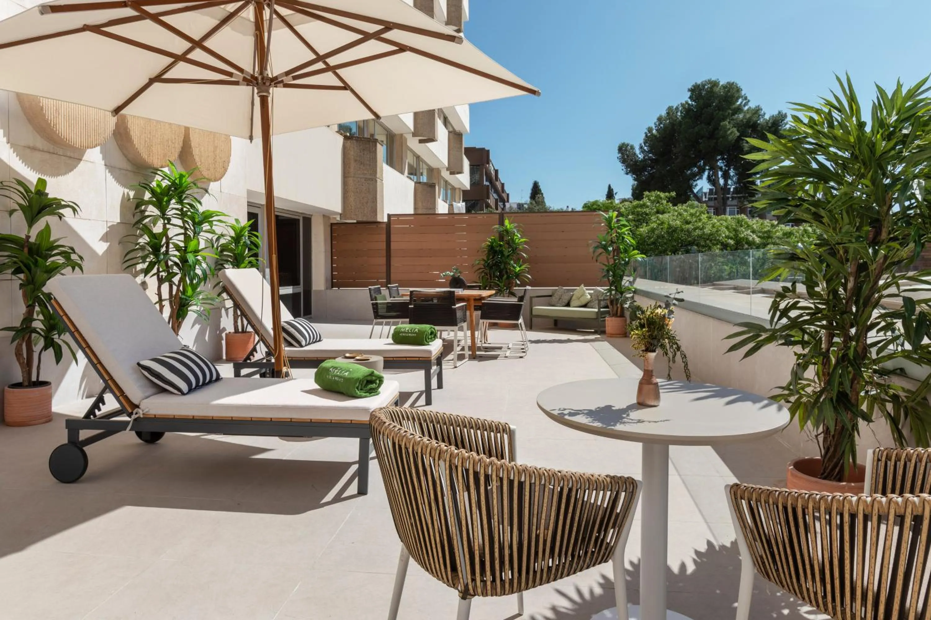 Patio in Melia Sevilla