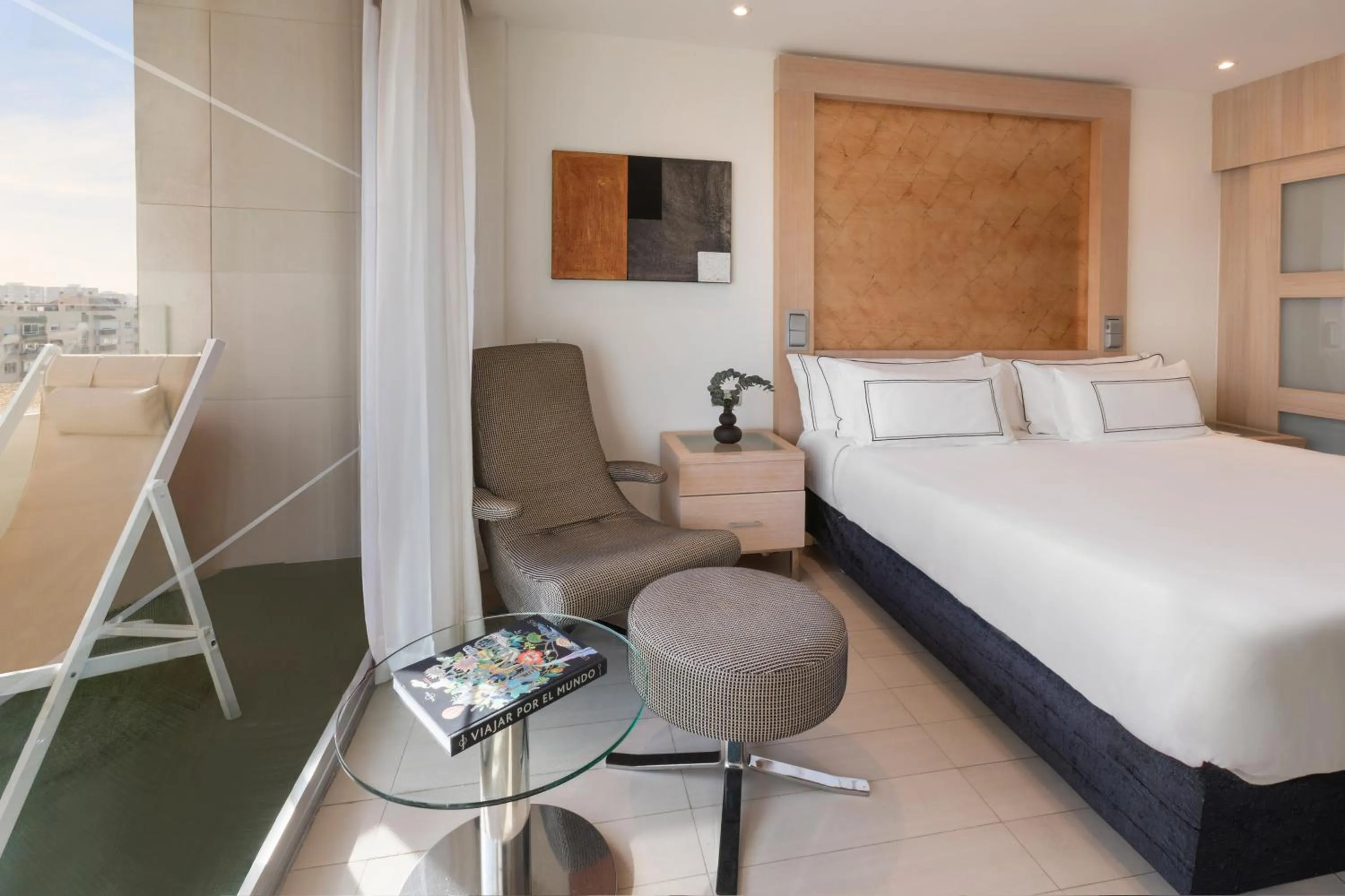 Bed in Melia Sevilla