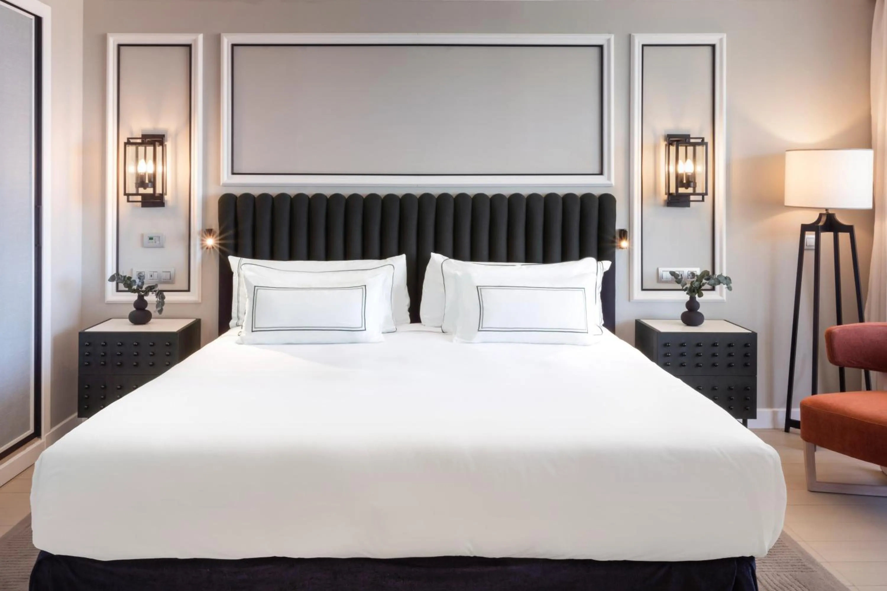 Bed in Melia Sevilla