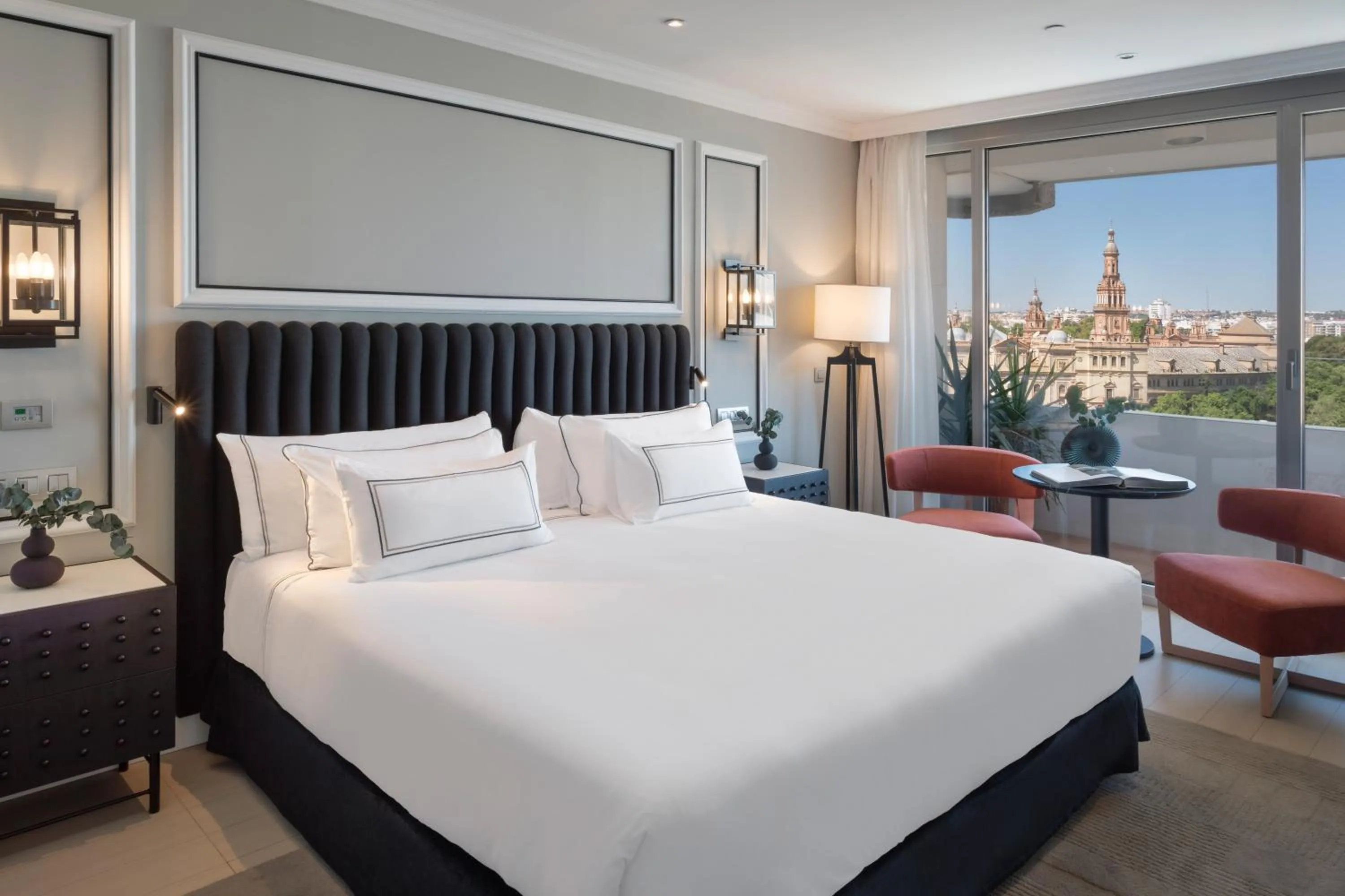 Bed in Melia Sevilla