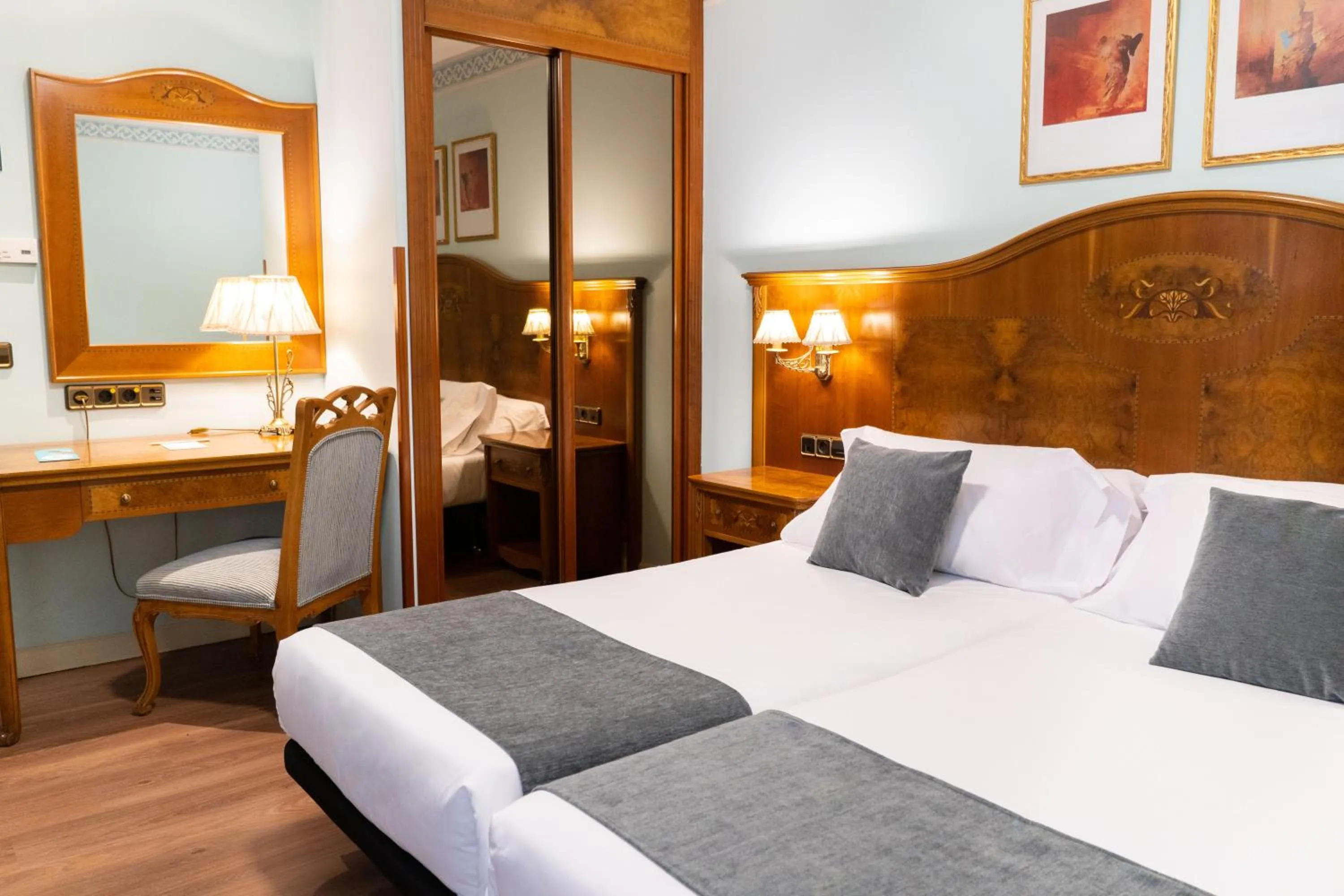 Bed in Hotel Alda Mercado de Zamora