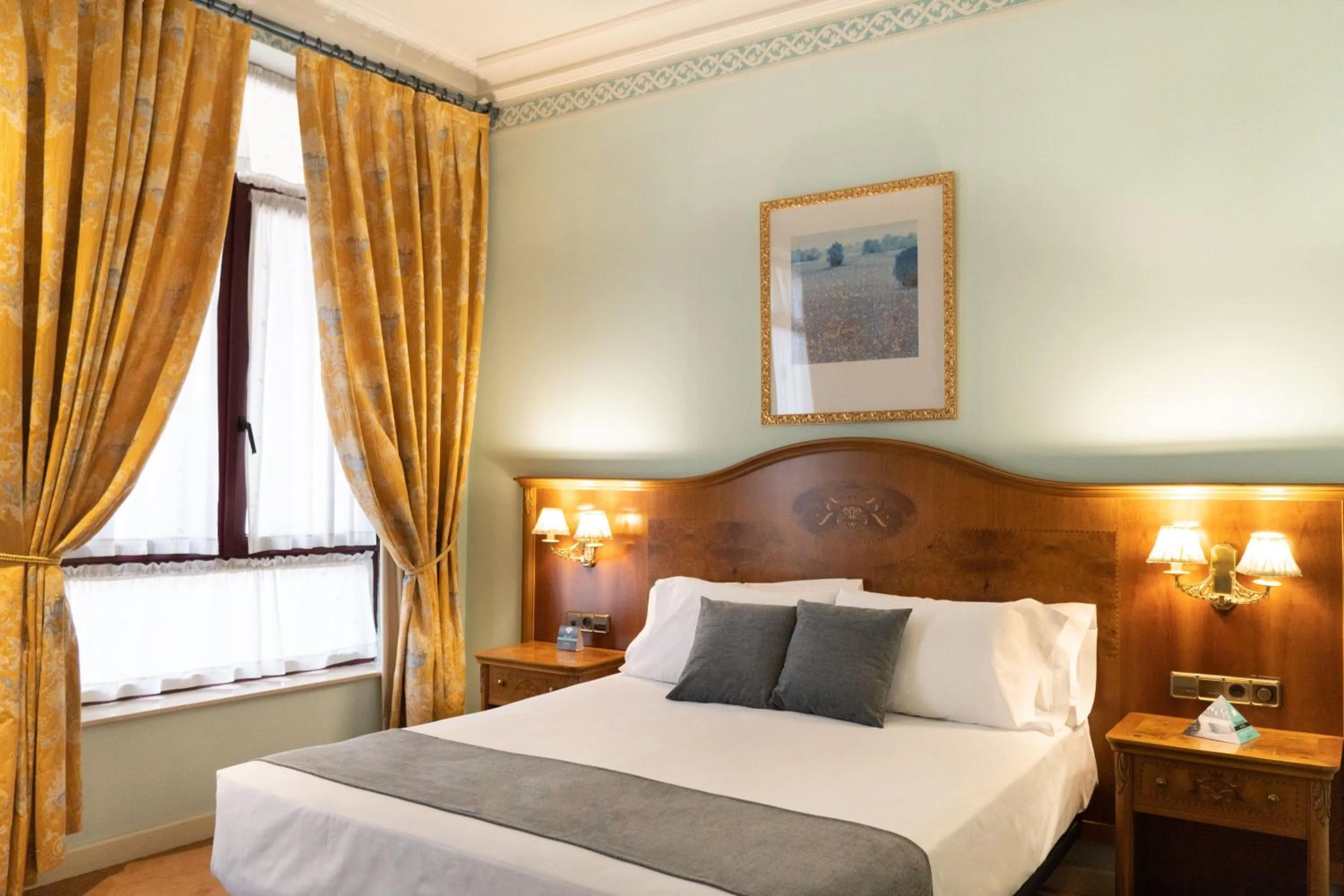 Bed in Hotel Alda Mercado de Zamora