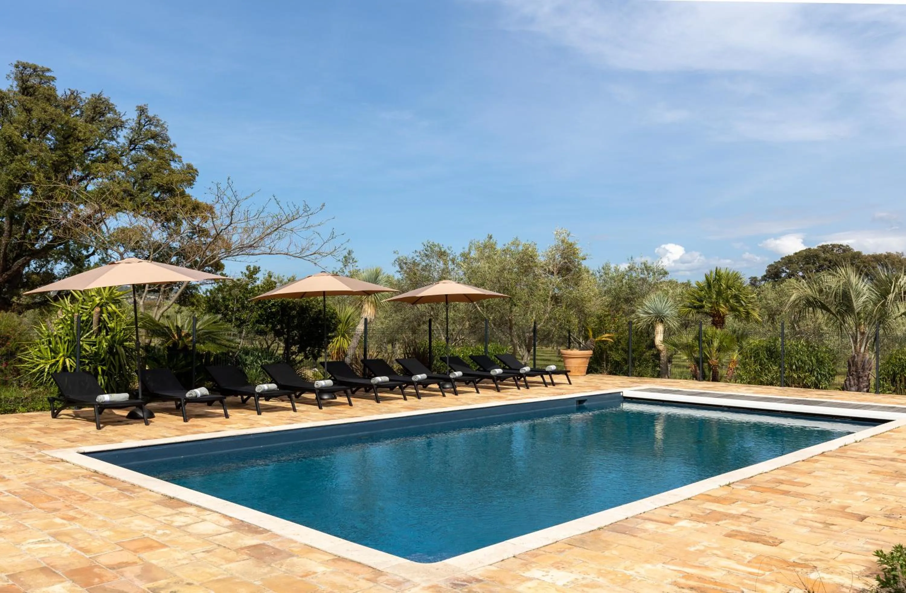 Garden in Domaine du Reginu