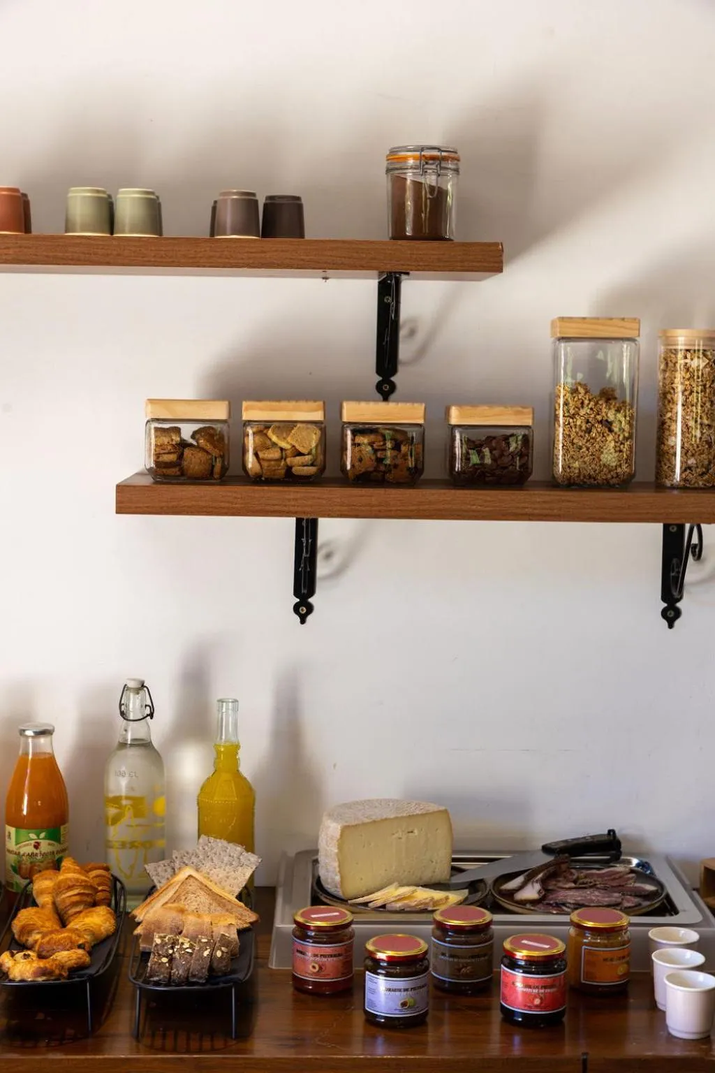 Food and drinks in Domaine du Reginu