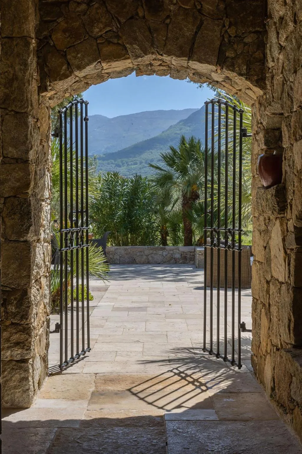 Natural landscape in Domaine du Reginu