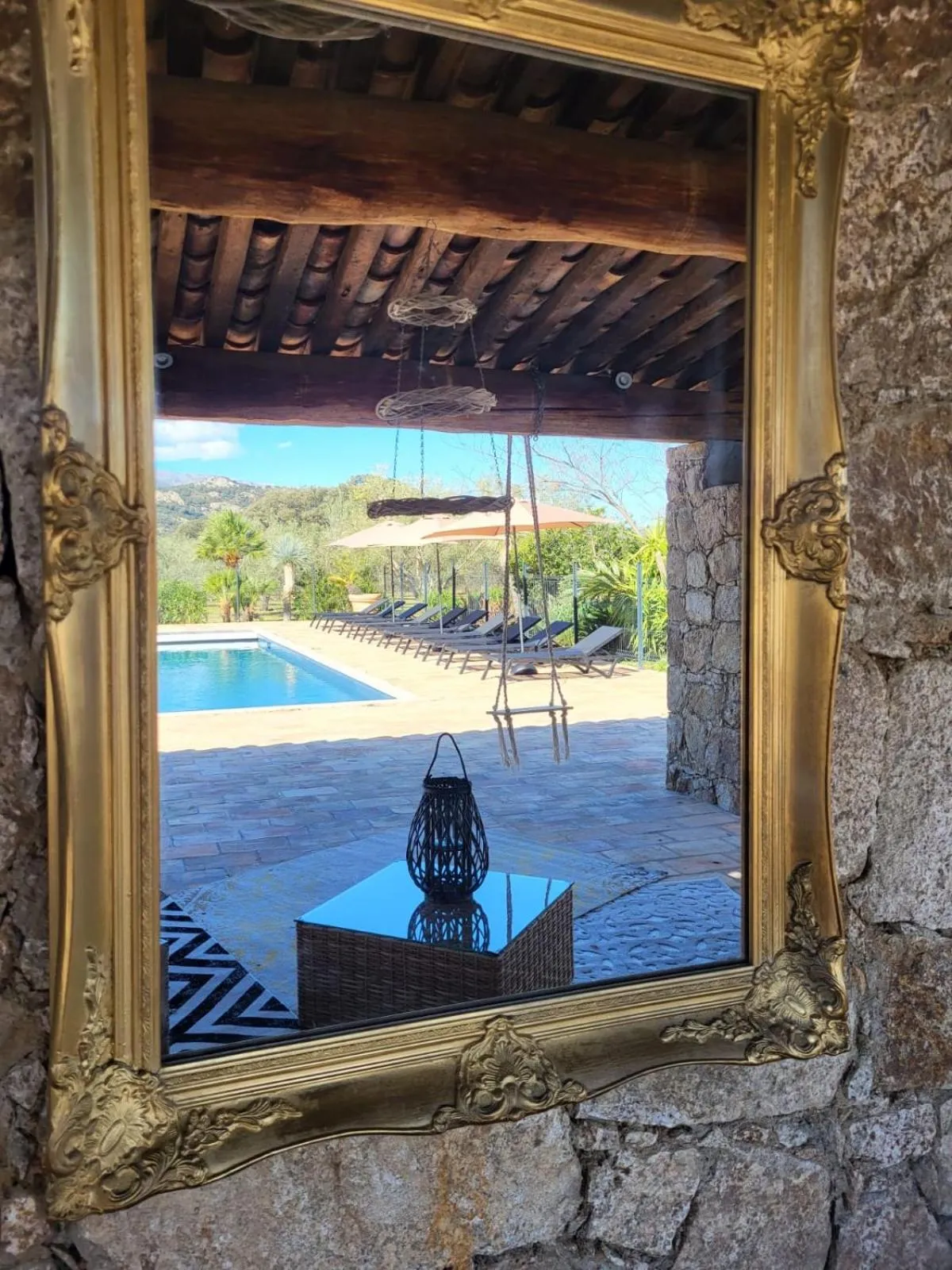 Patio in Domaine du Reginu