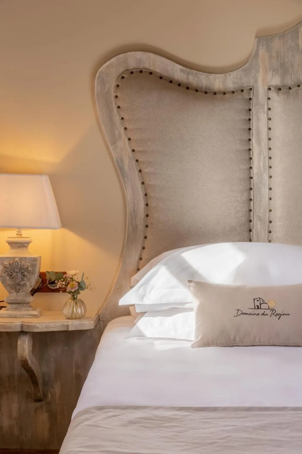 Bed in Domaine du Reginu
