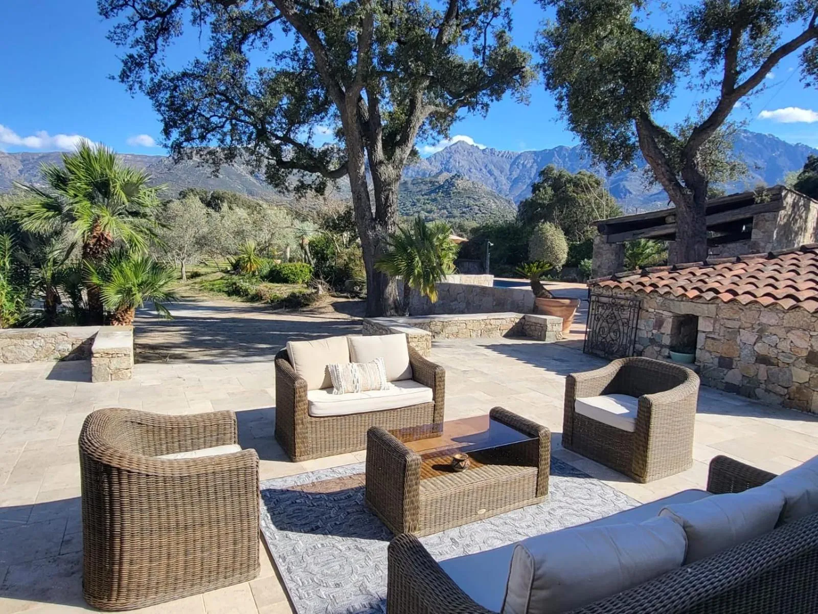 Patio in Domaine du Reginu