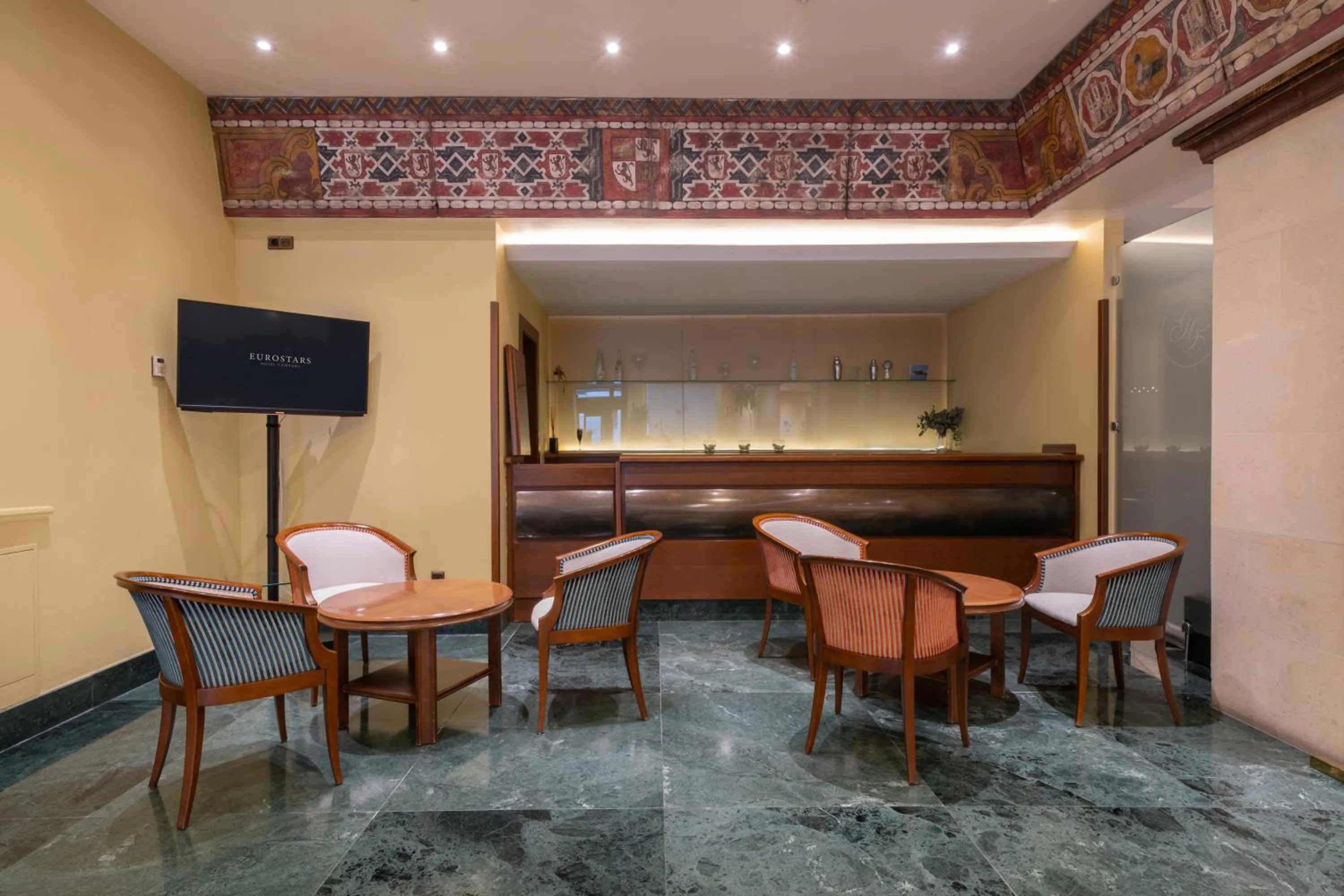 Lobby or reception in Eurostars Las Claras