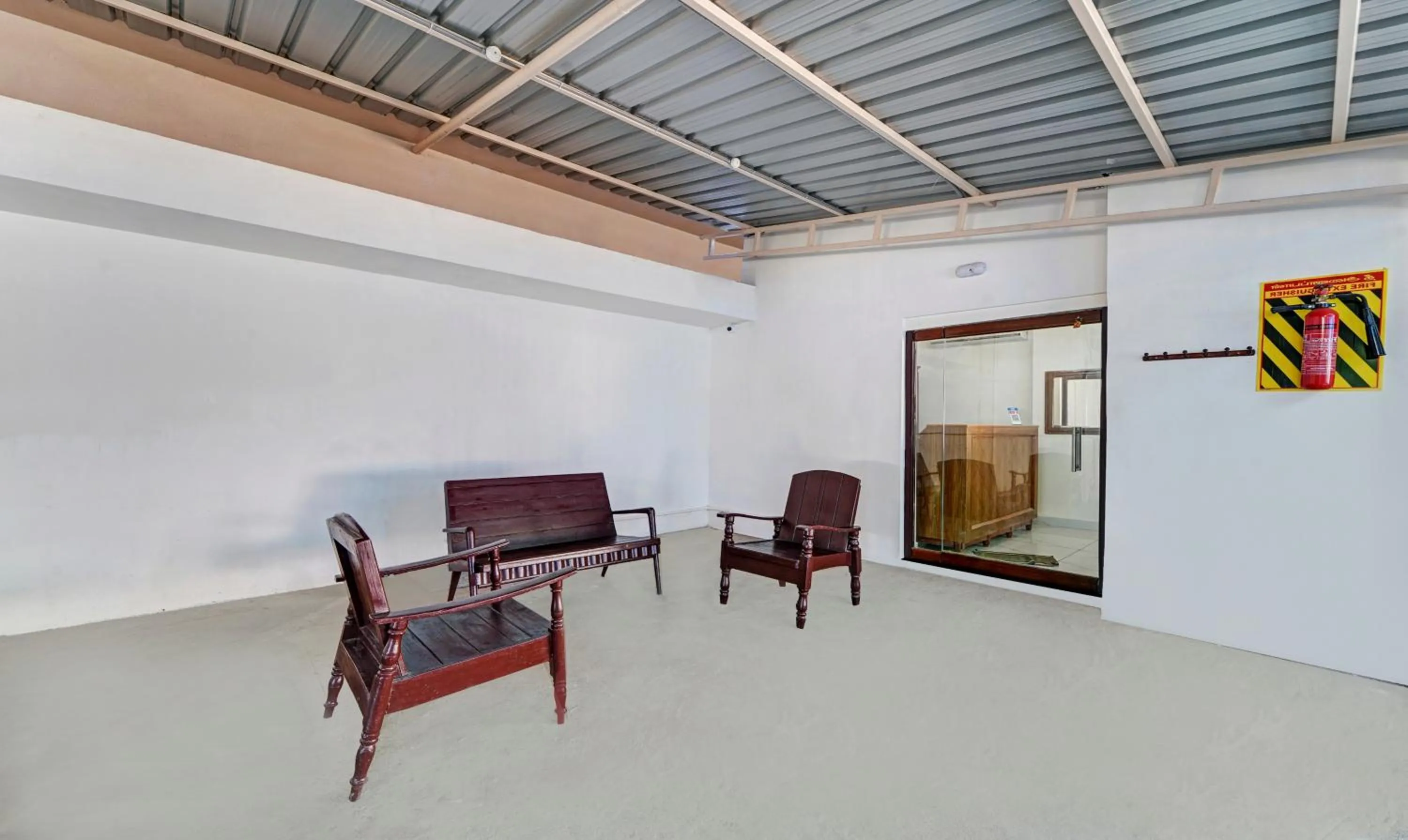 Seating area in Itsy Hotels Green Villaa, 2 Km From Pondicherry Railway Station