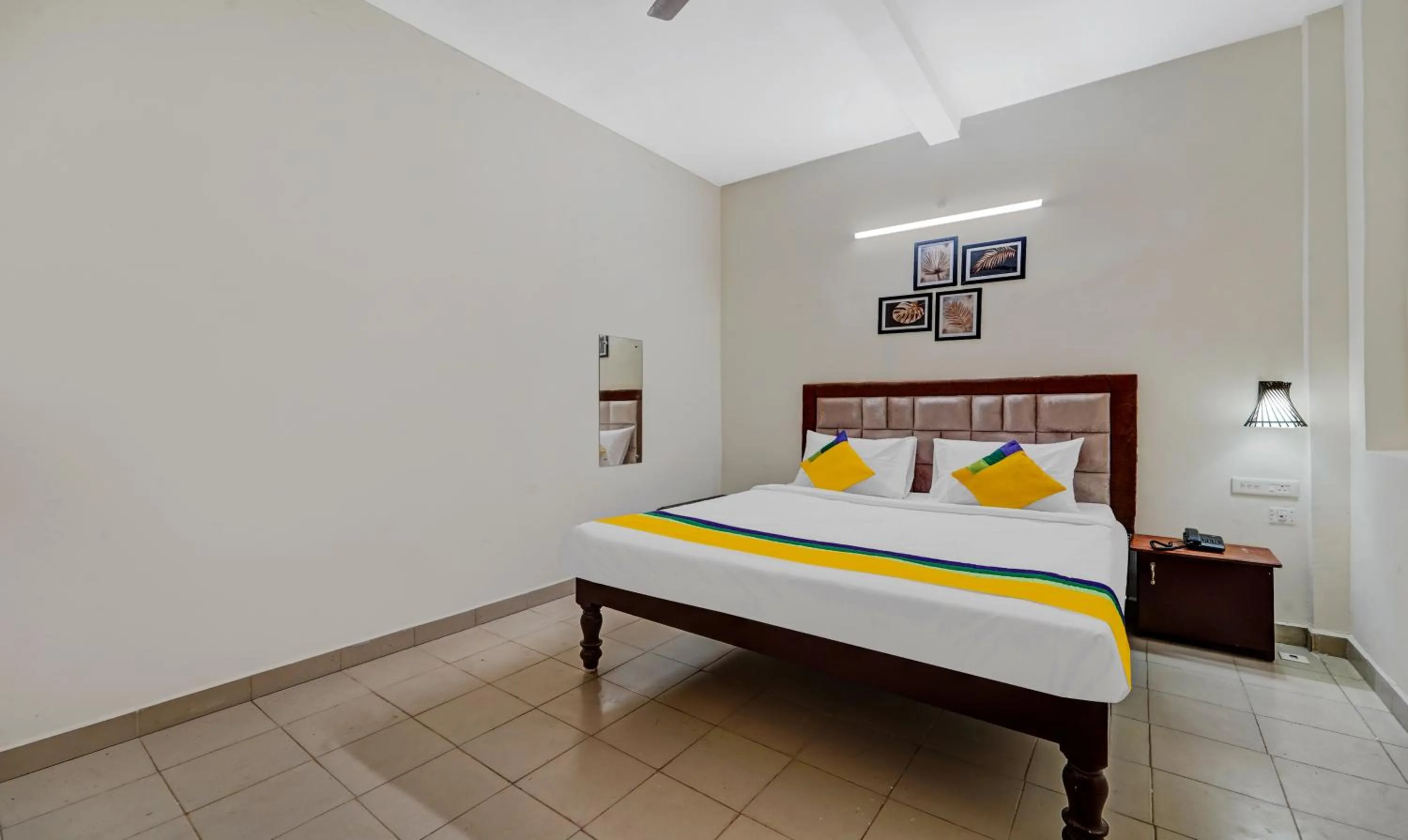 Bedroom, Bed in Itsy Hotels Green Villaa, 2 Km From Pondicherry Railway Station