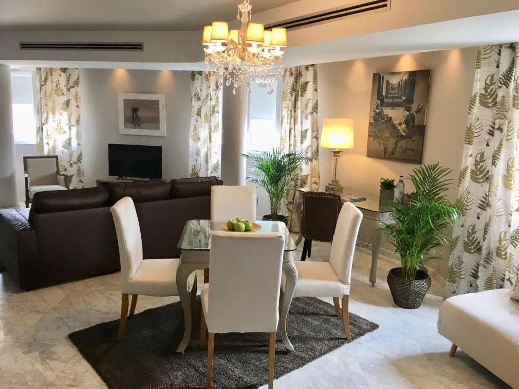 Seating area in Hotel Nature Oviedo