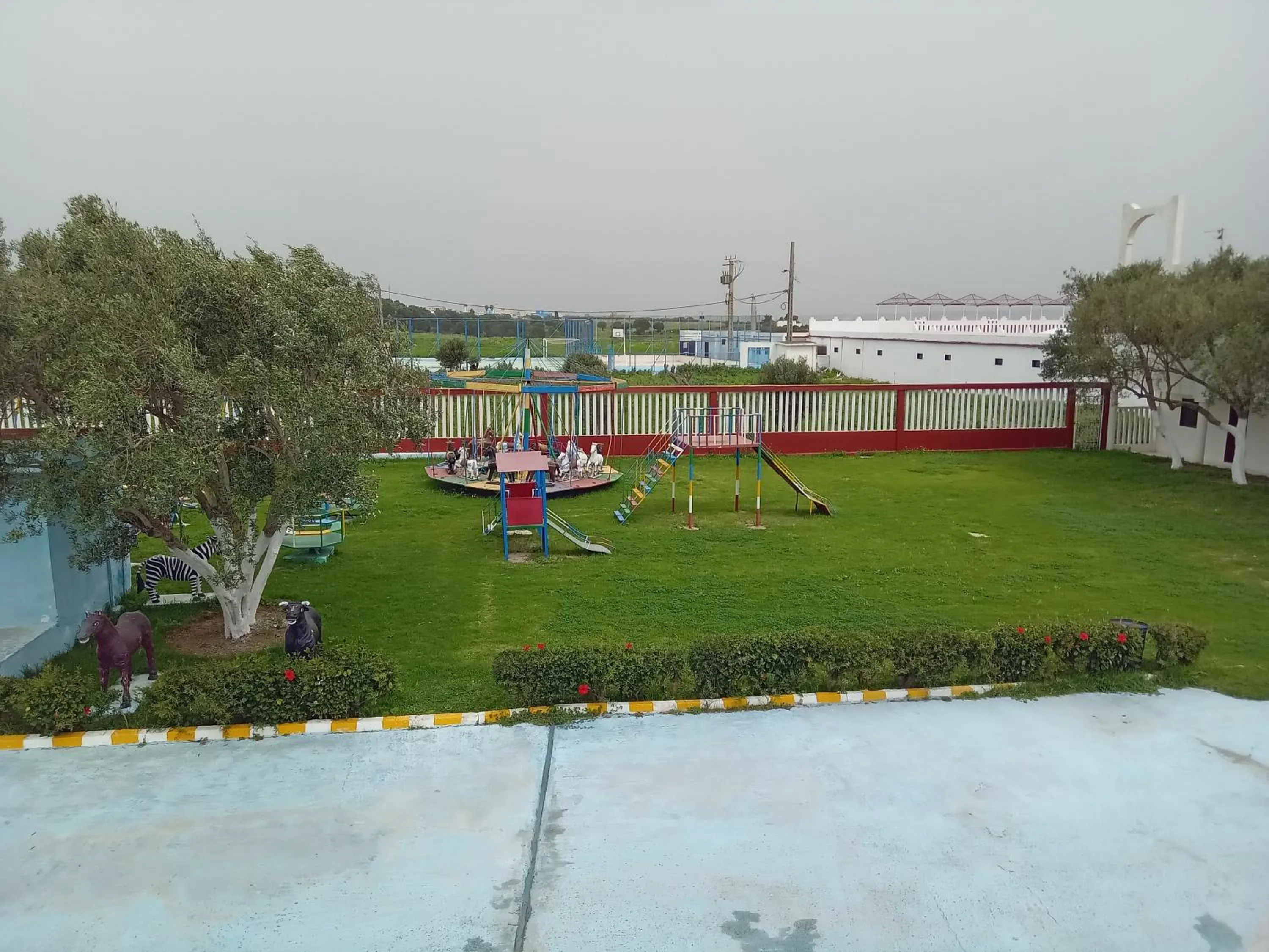 Garden in Hôtel Briech & Spa