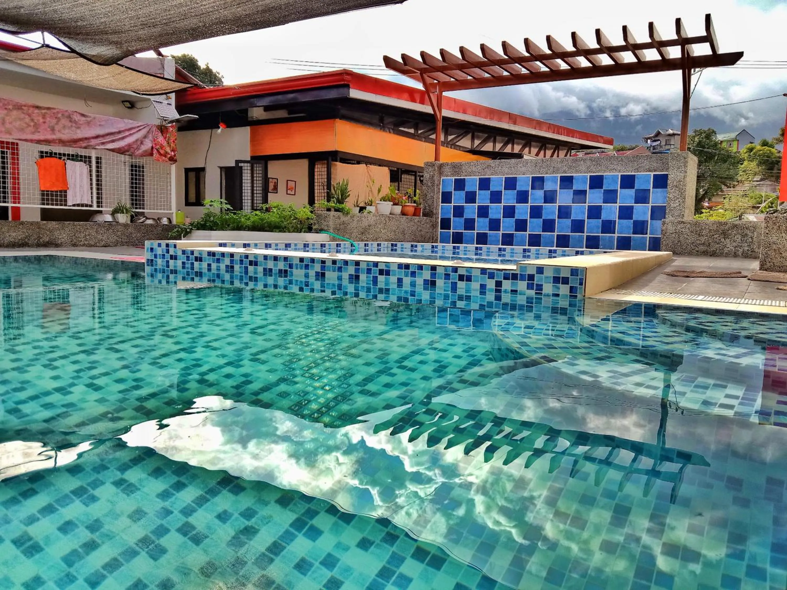 Pool view in Maria Cristesa Condotel