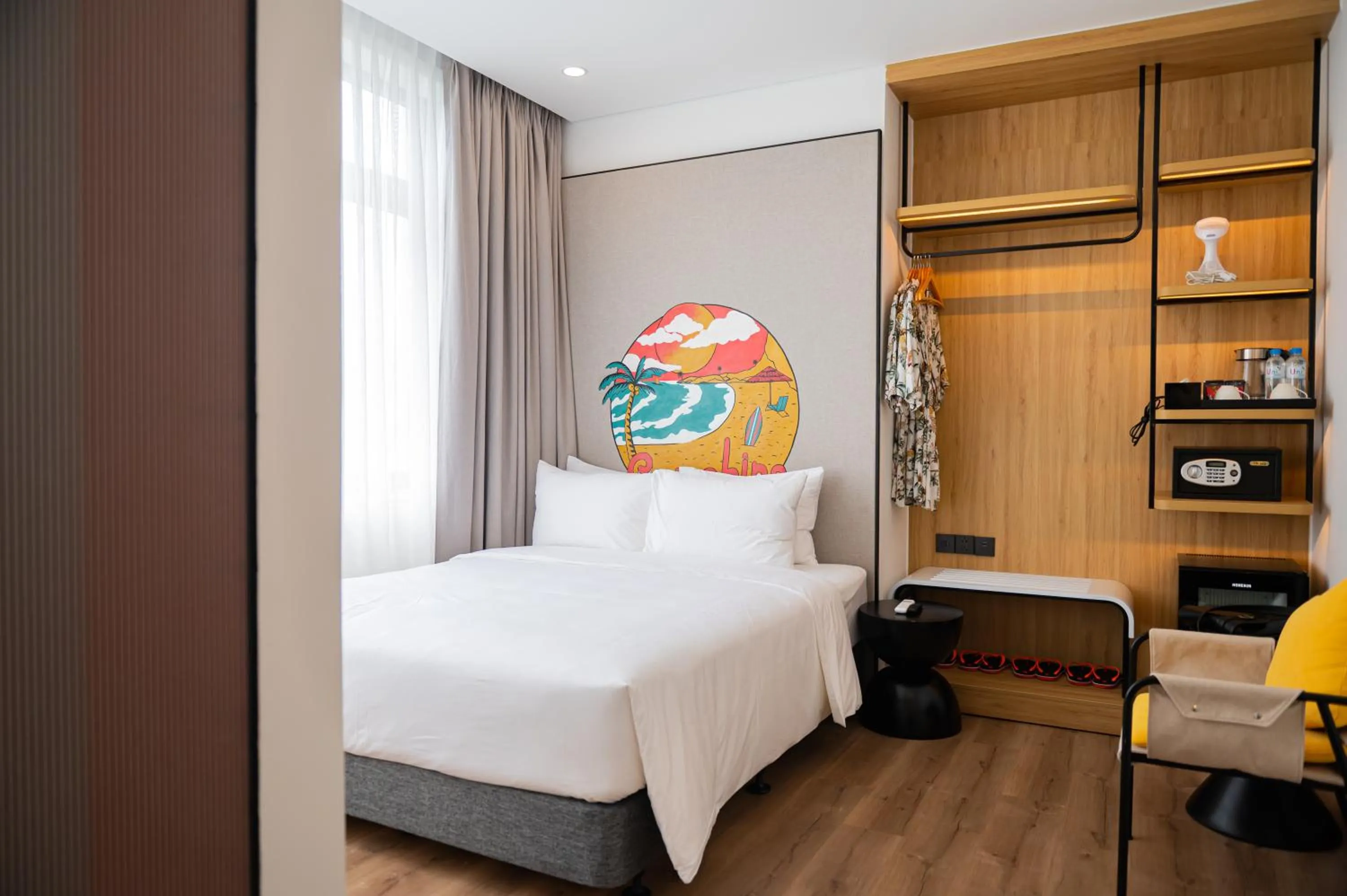 Bed in PĀMA Boutique Hotel & Bistro