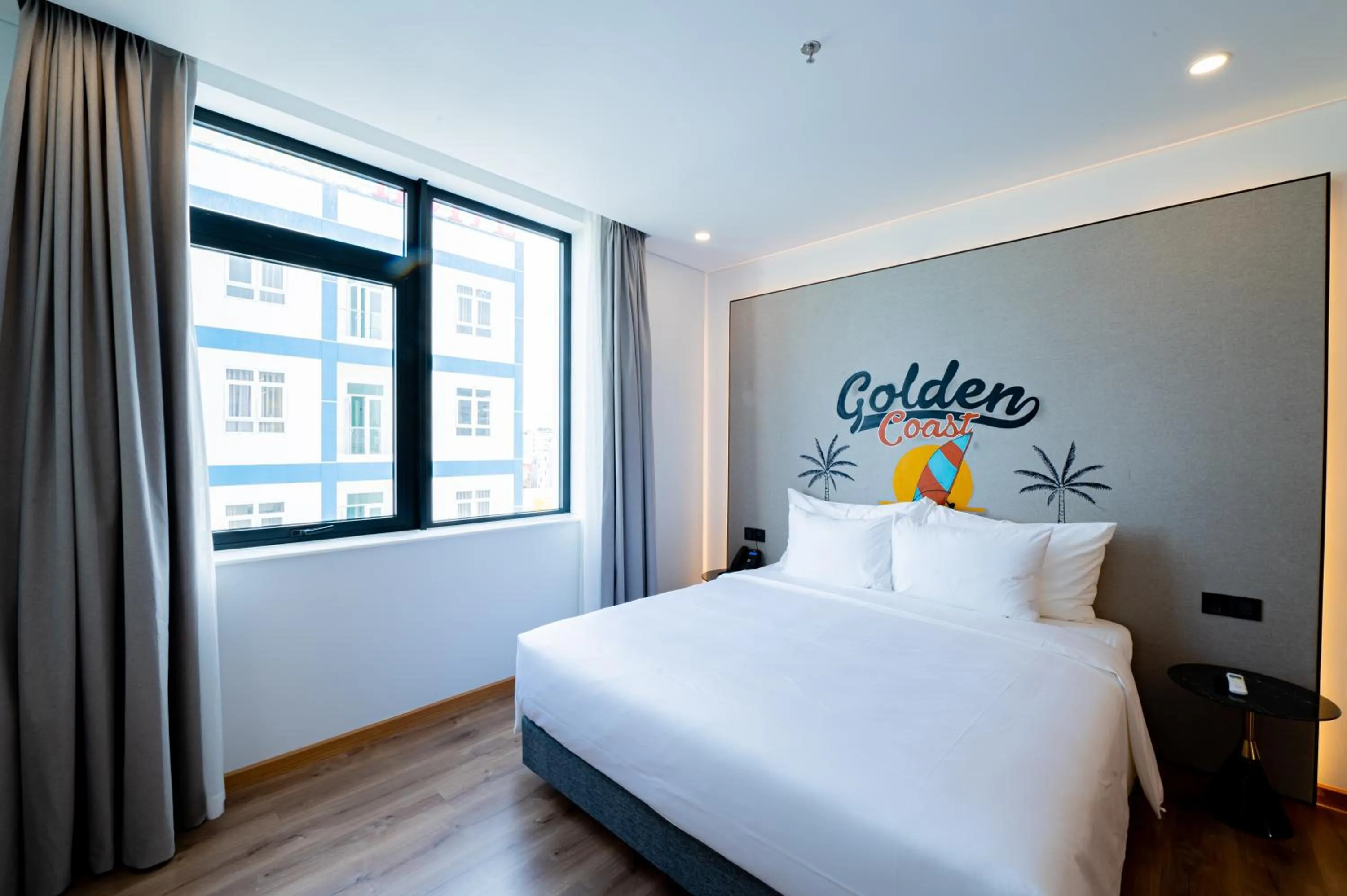 Bed in PĀMA Boutique Hotel & Bistro