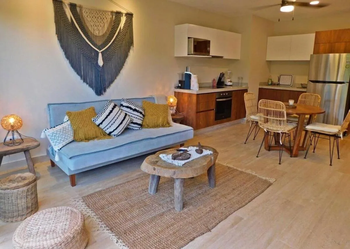 Communal lounge/ TV room in Apartamento LX con Vista a la Jungla