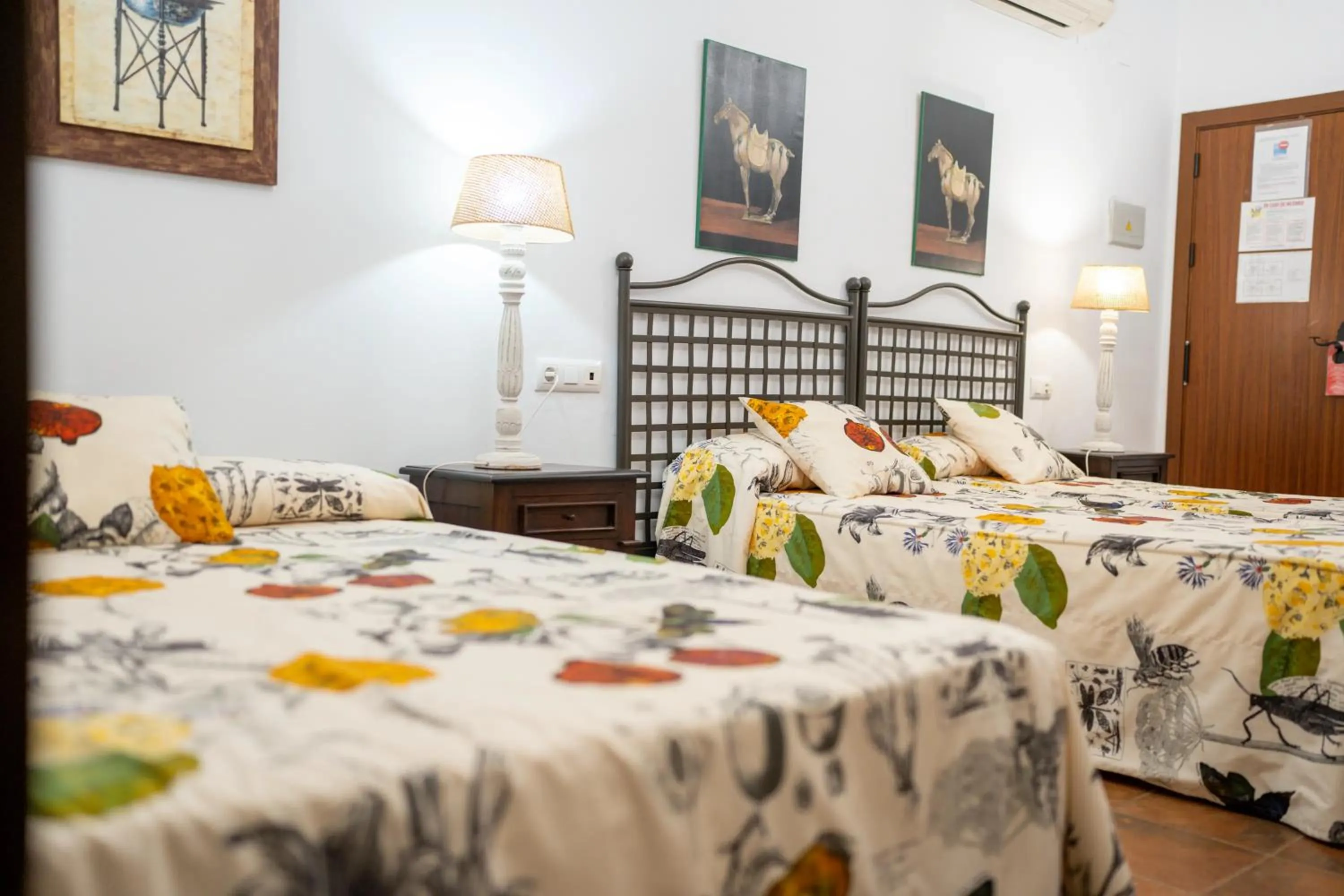 Bed in Hotel Valsequillo