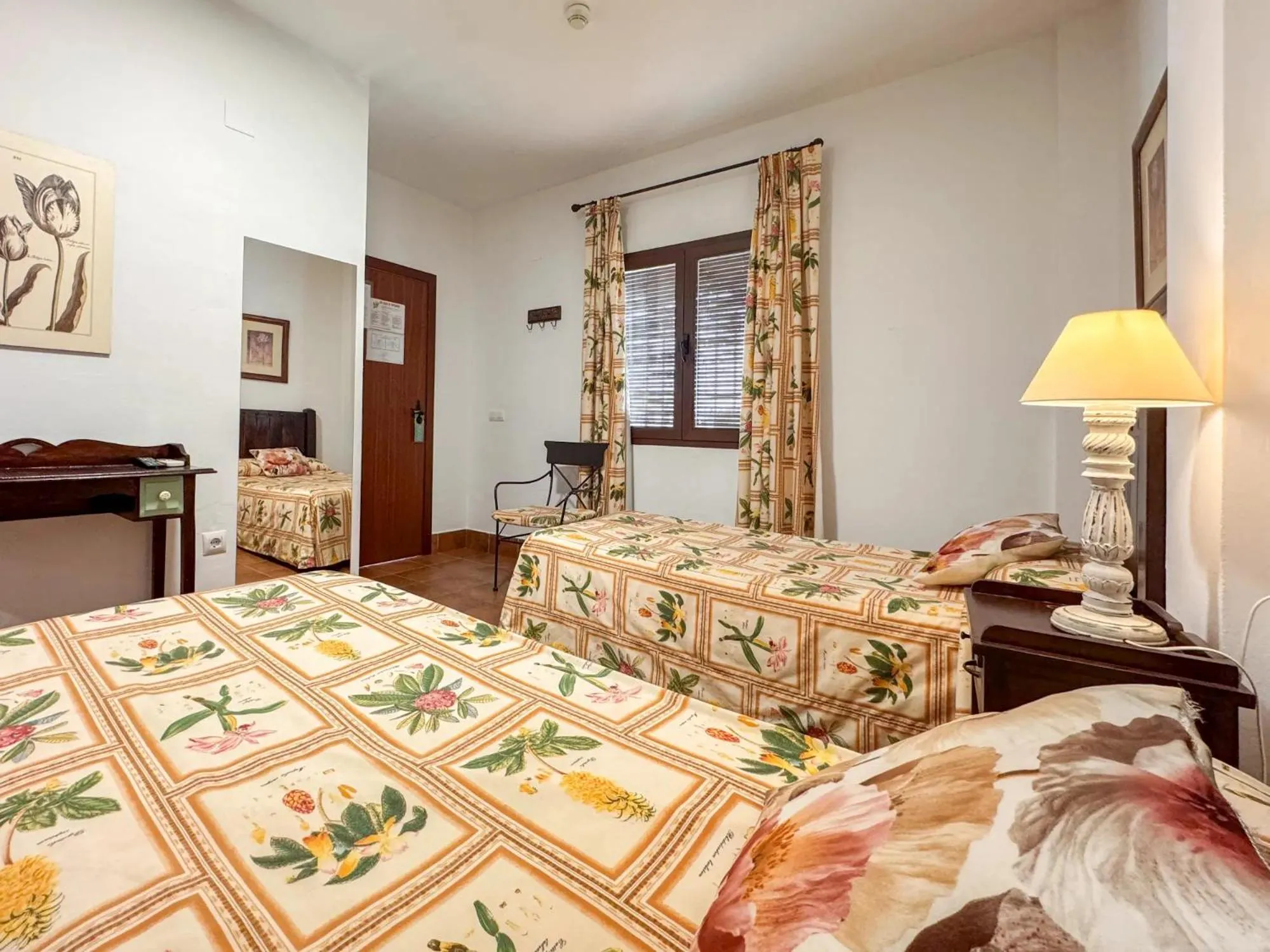 Bed in Hotel Valsequillo