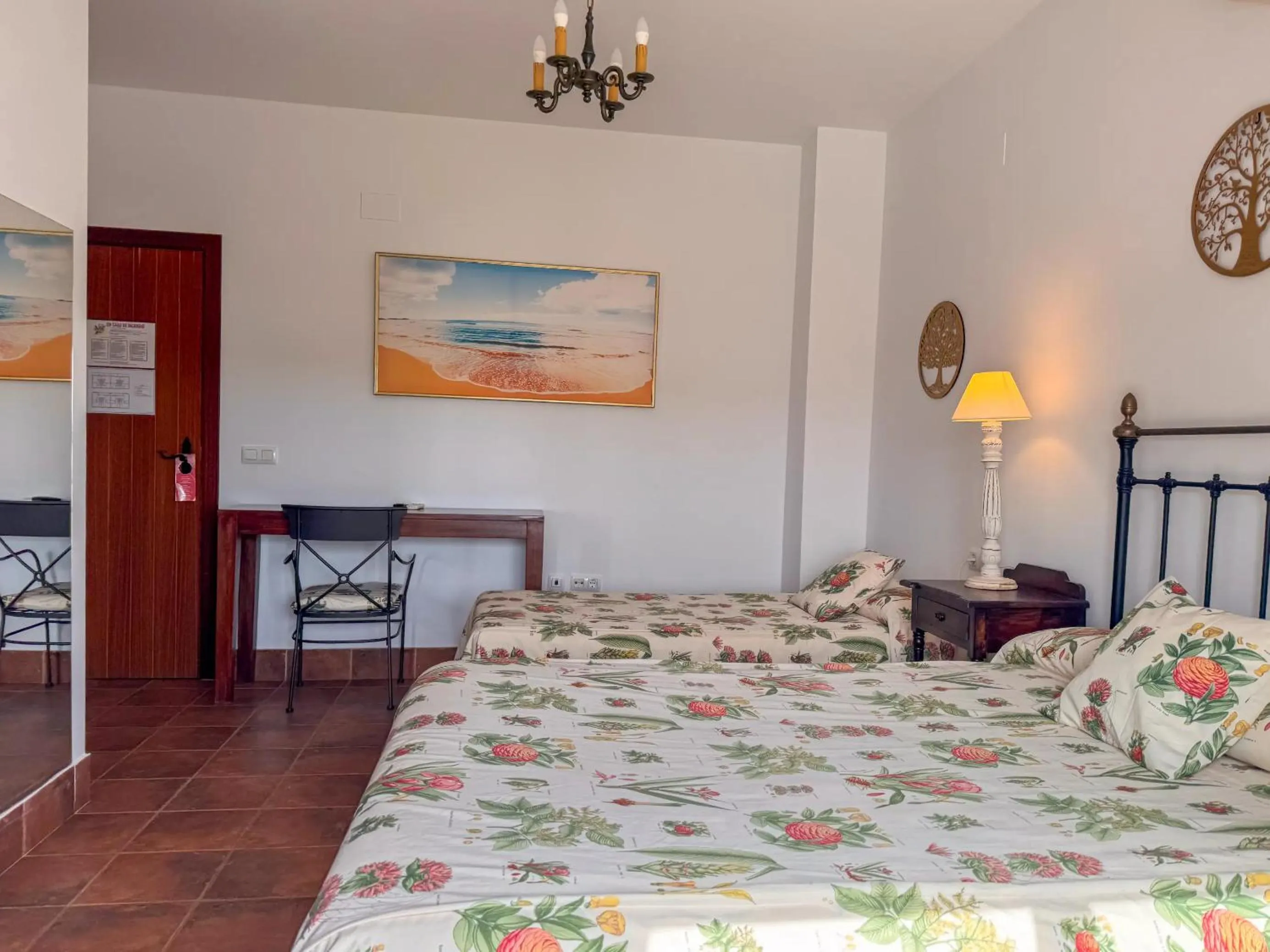 Bed in Hotel Valsequillo