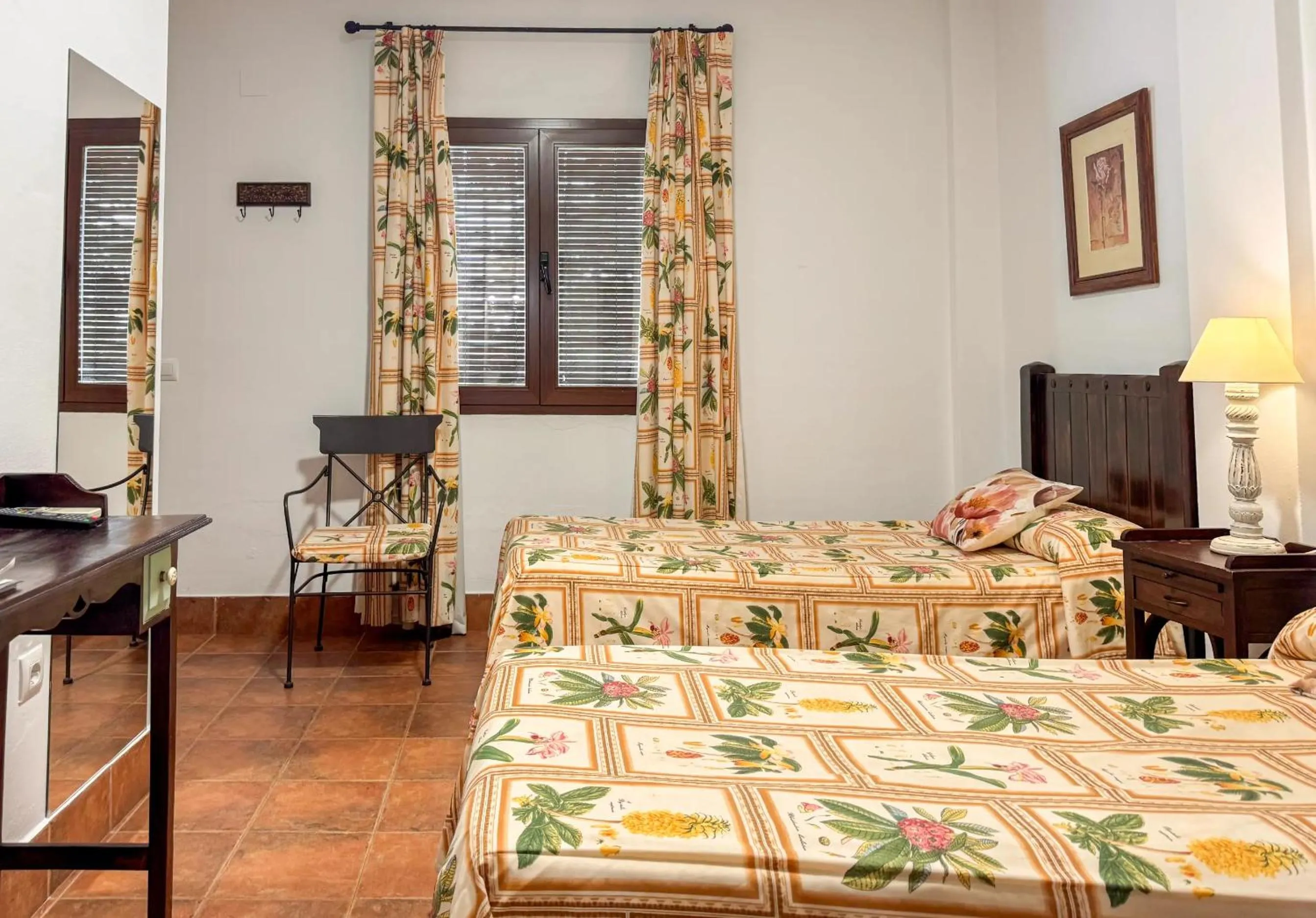 Bed in Hotel Valsequillo