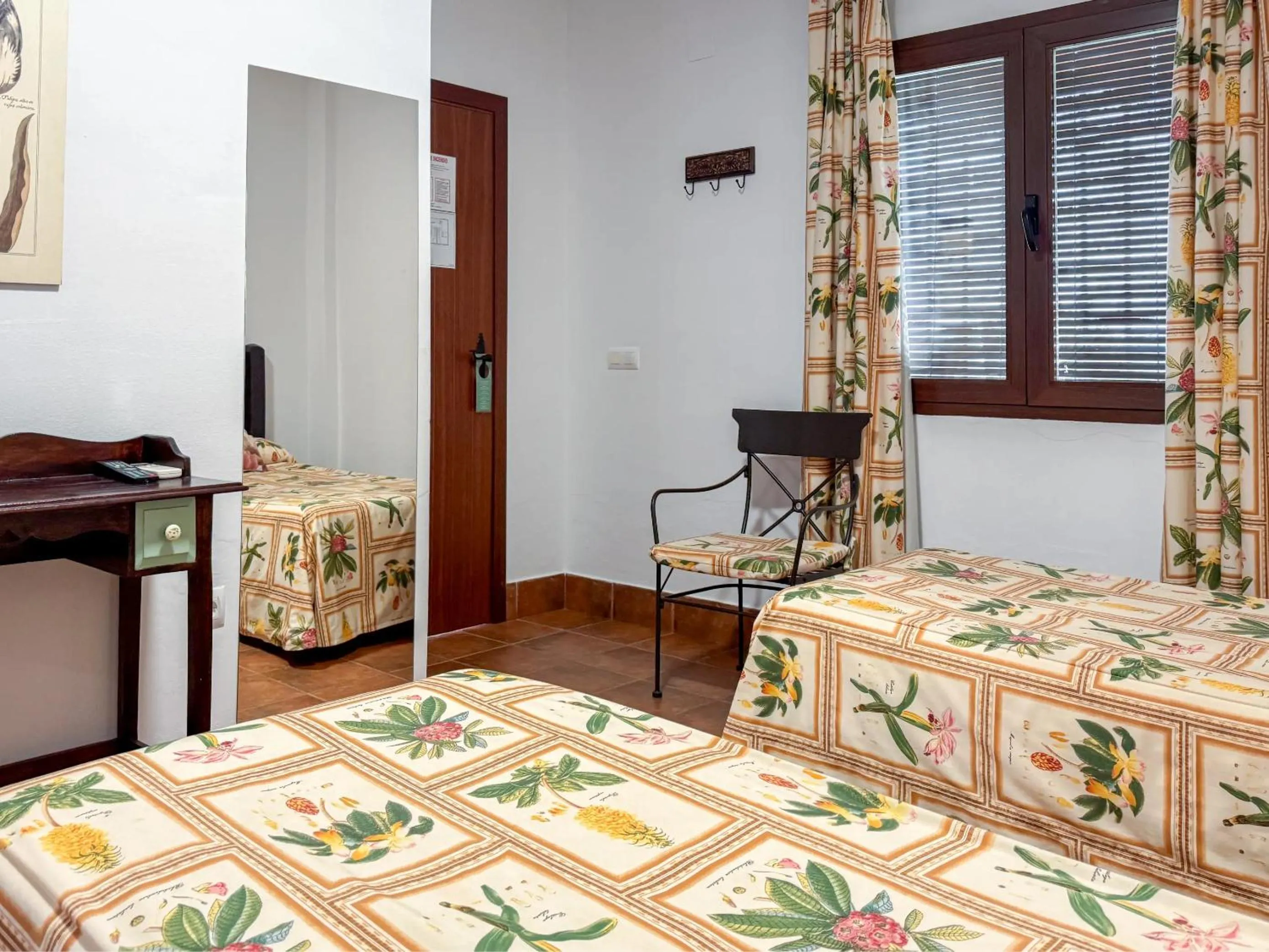 Bed in Hotel Valsequillo