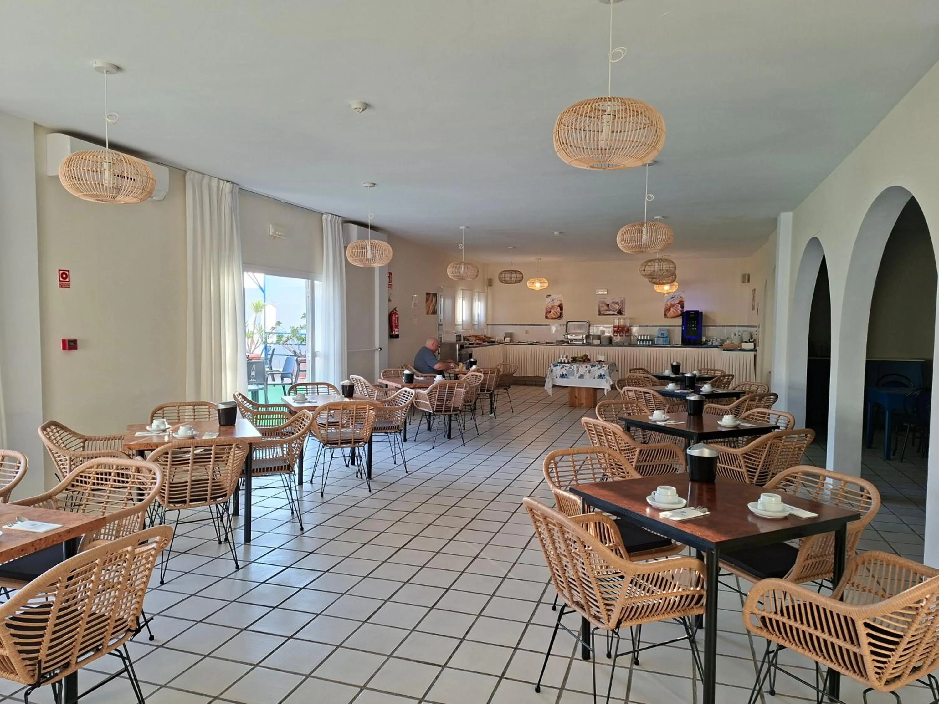 Breakfast in Hotel Virgen del Mar