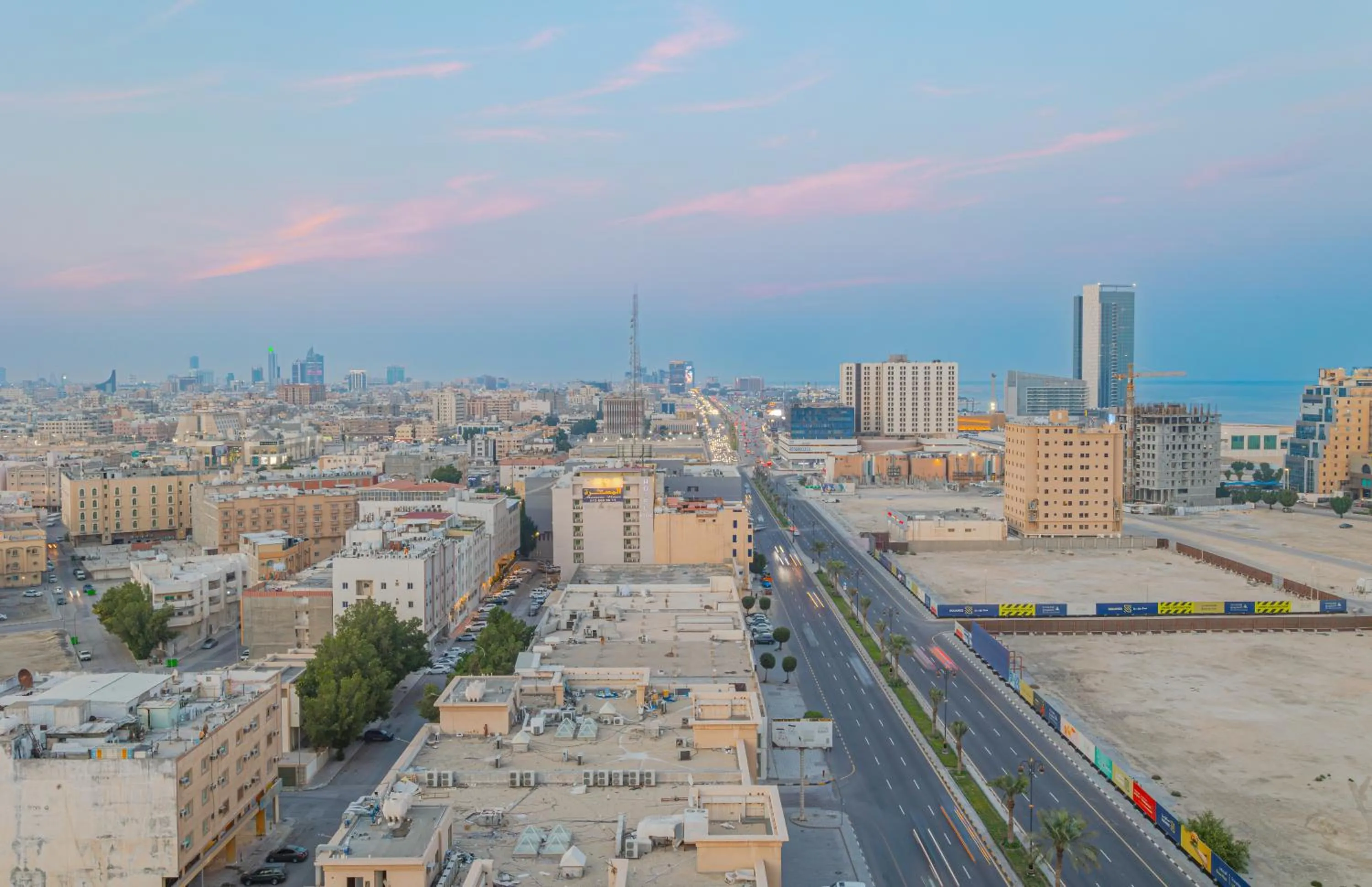 City view in The Address Residence