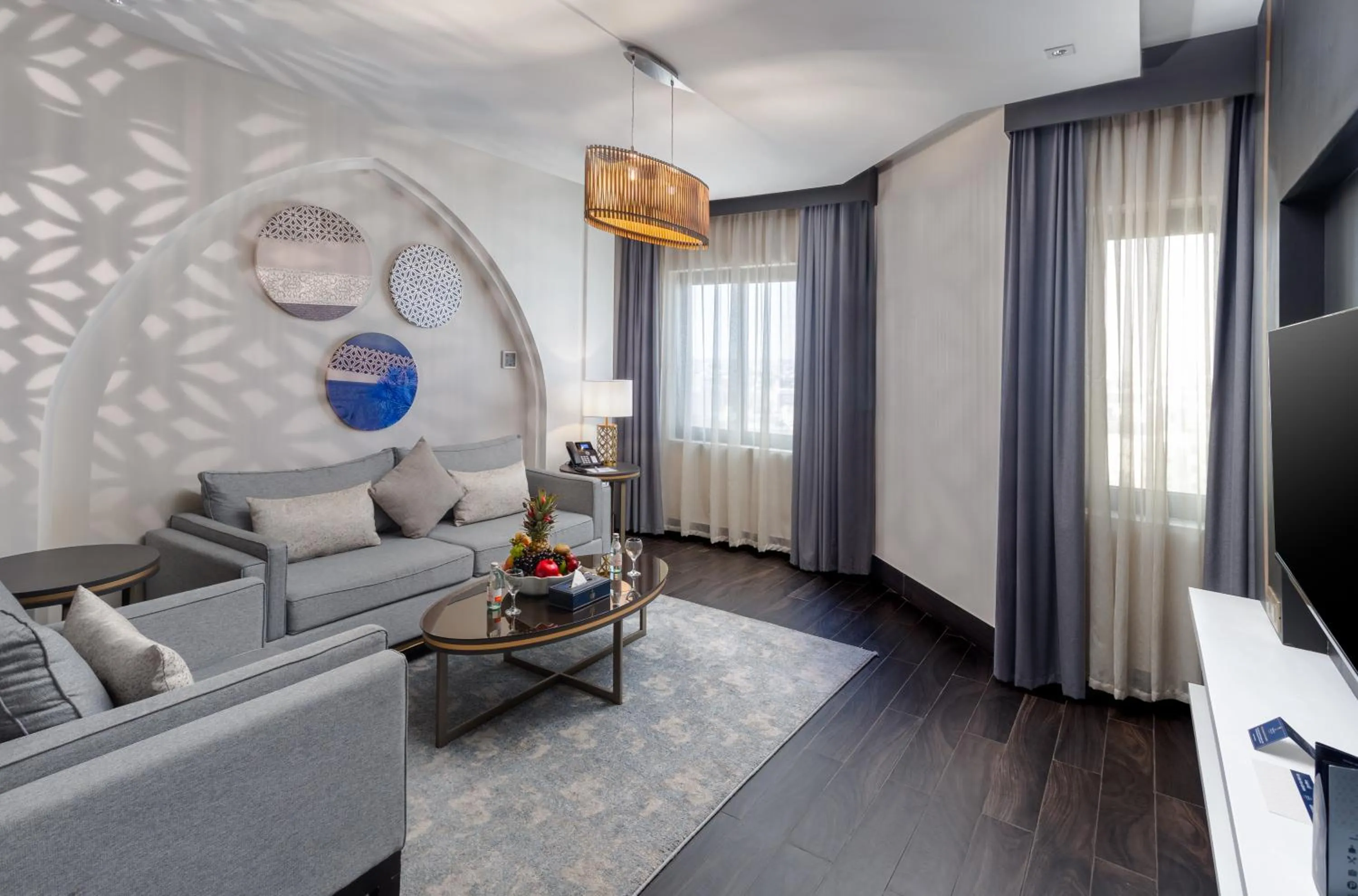 Communal lounge/ TV room in The Address Residence