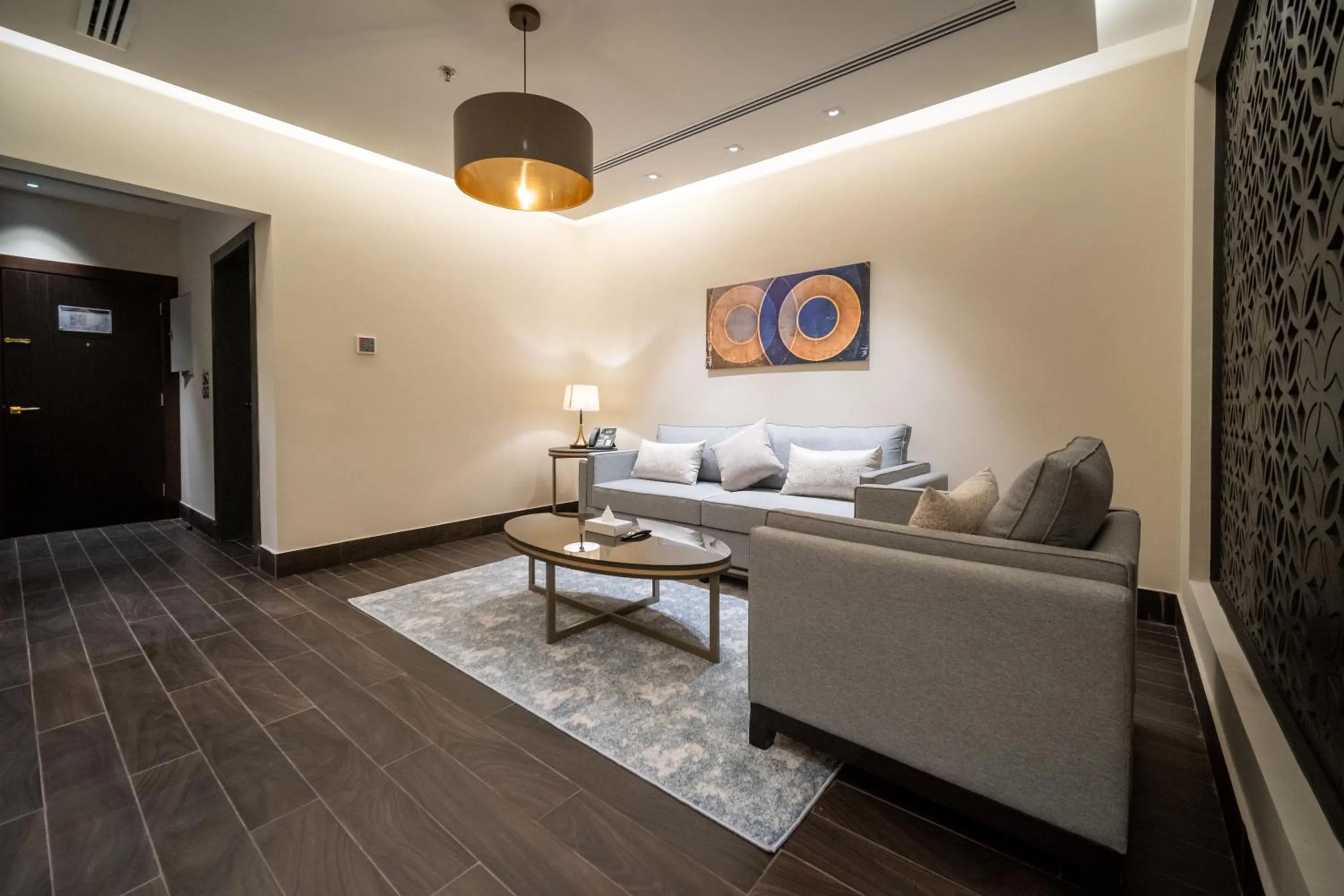 Living room in The Address Residence