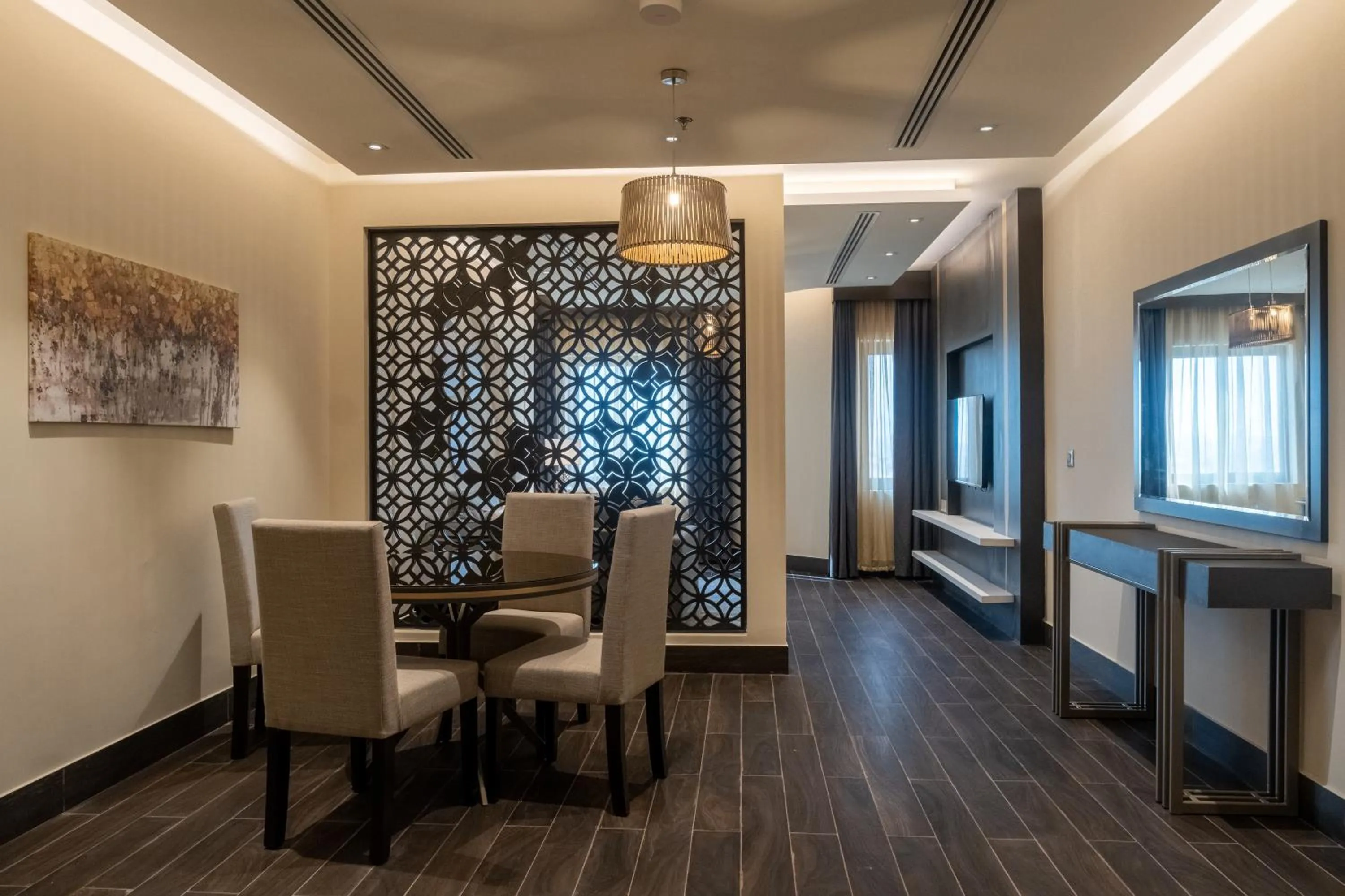 Living room in The Address Residence