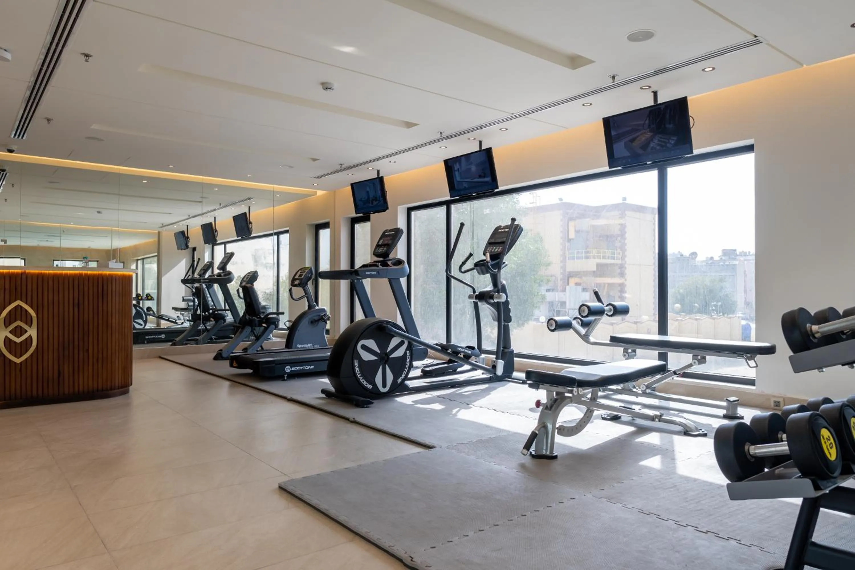 Fitness centre/facilities in The Address Residence