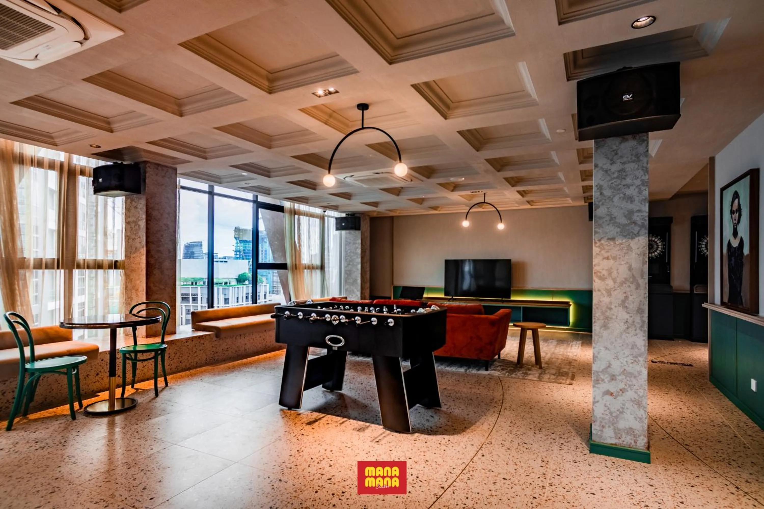 Communal lounge/ TV room in Scarletz Mana-Mana Suites KLCC