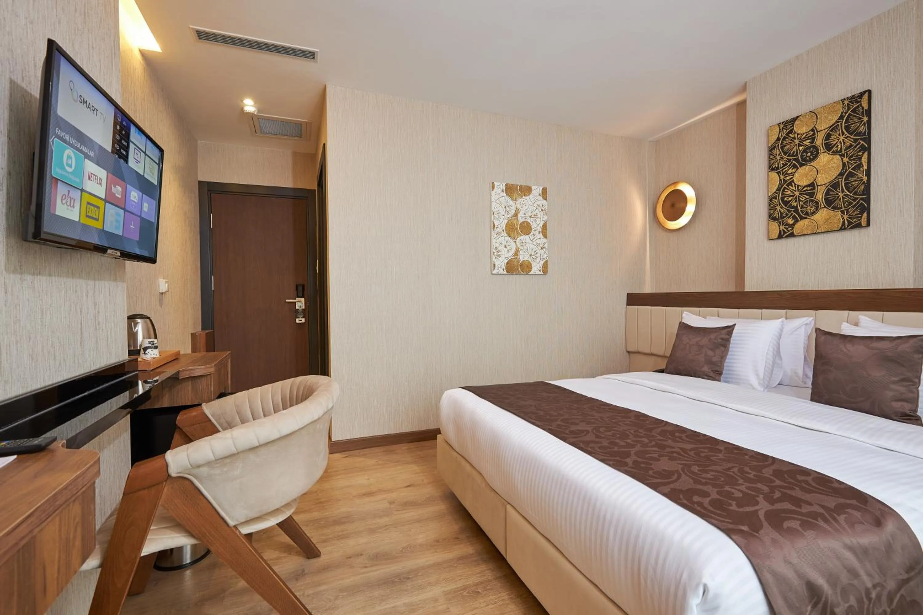 Bed in Trademark Collection by Wyndham Operla Istanbul Airport Hotels