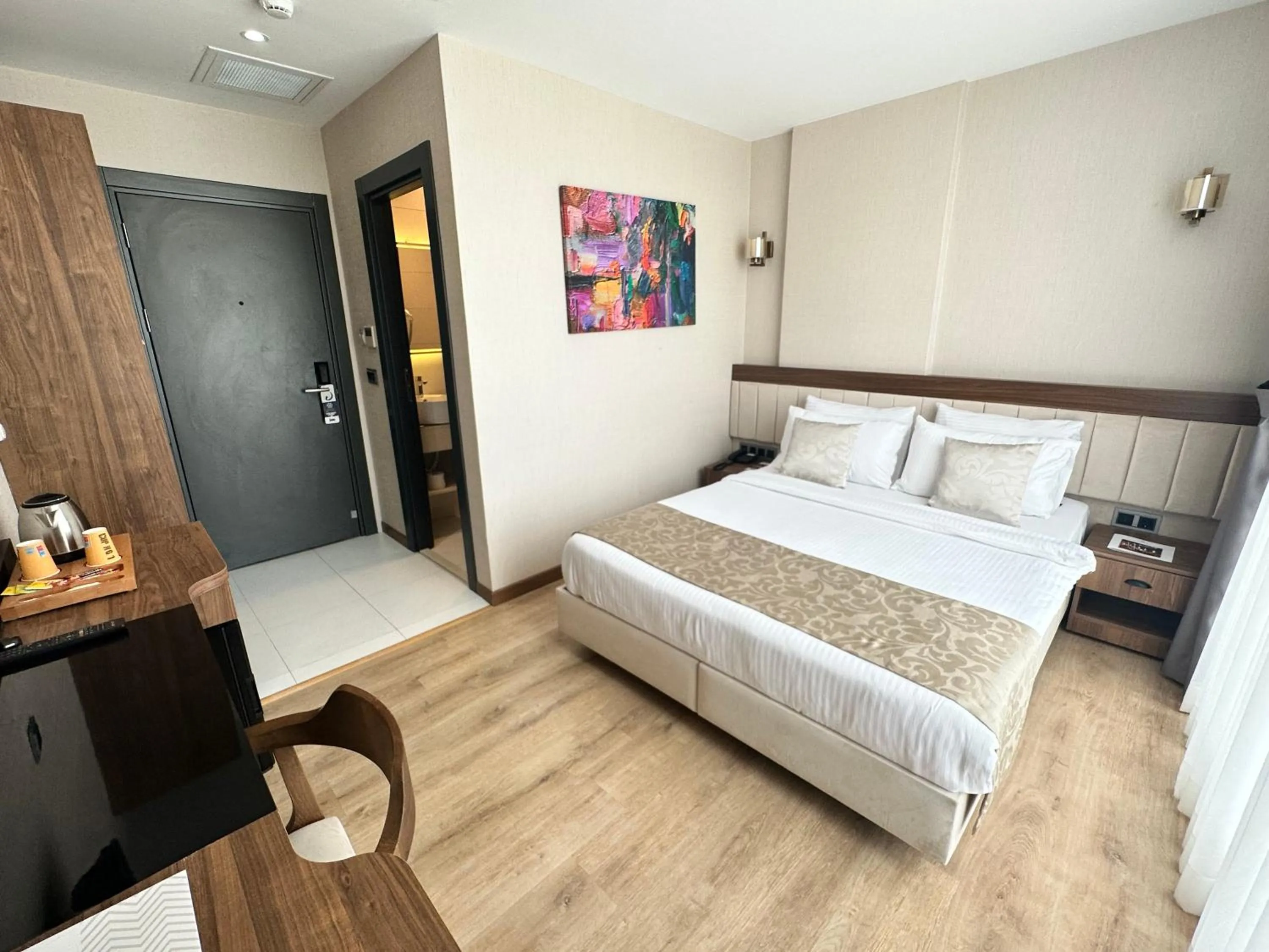 Bed in Trademark Collection by Wyndham Operla Istanbul Airport Hotels