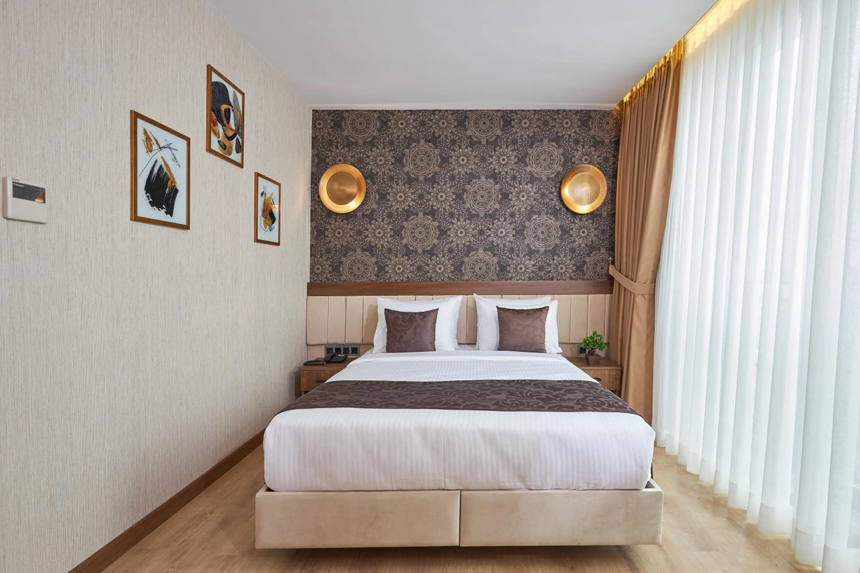 Bed in Trademark Collection by Wyndham Operla Istanbul Airport Hotels