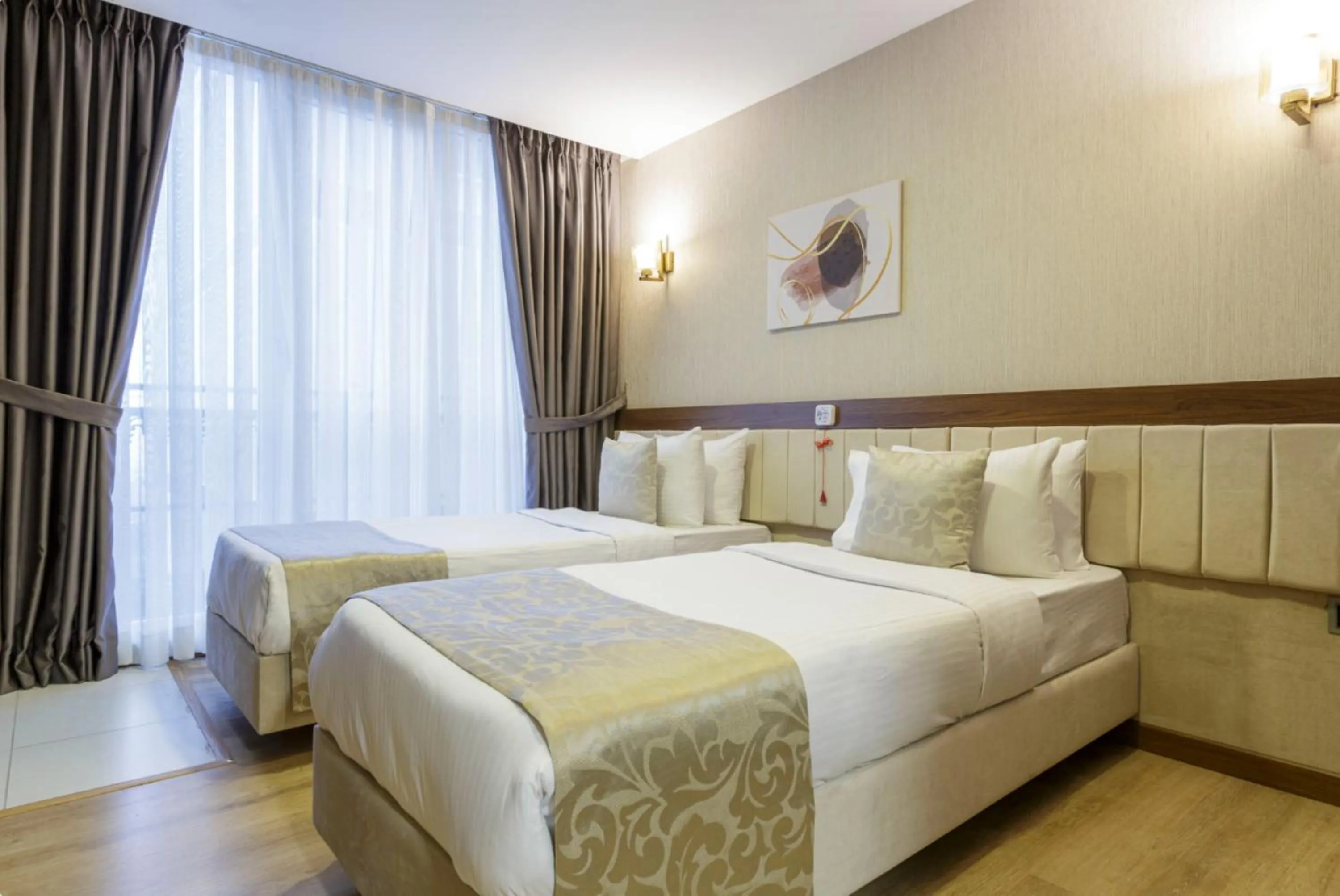 Bed in Trademark Collection by Wyndham Operla Istanbul Airport Hotels