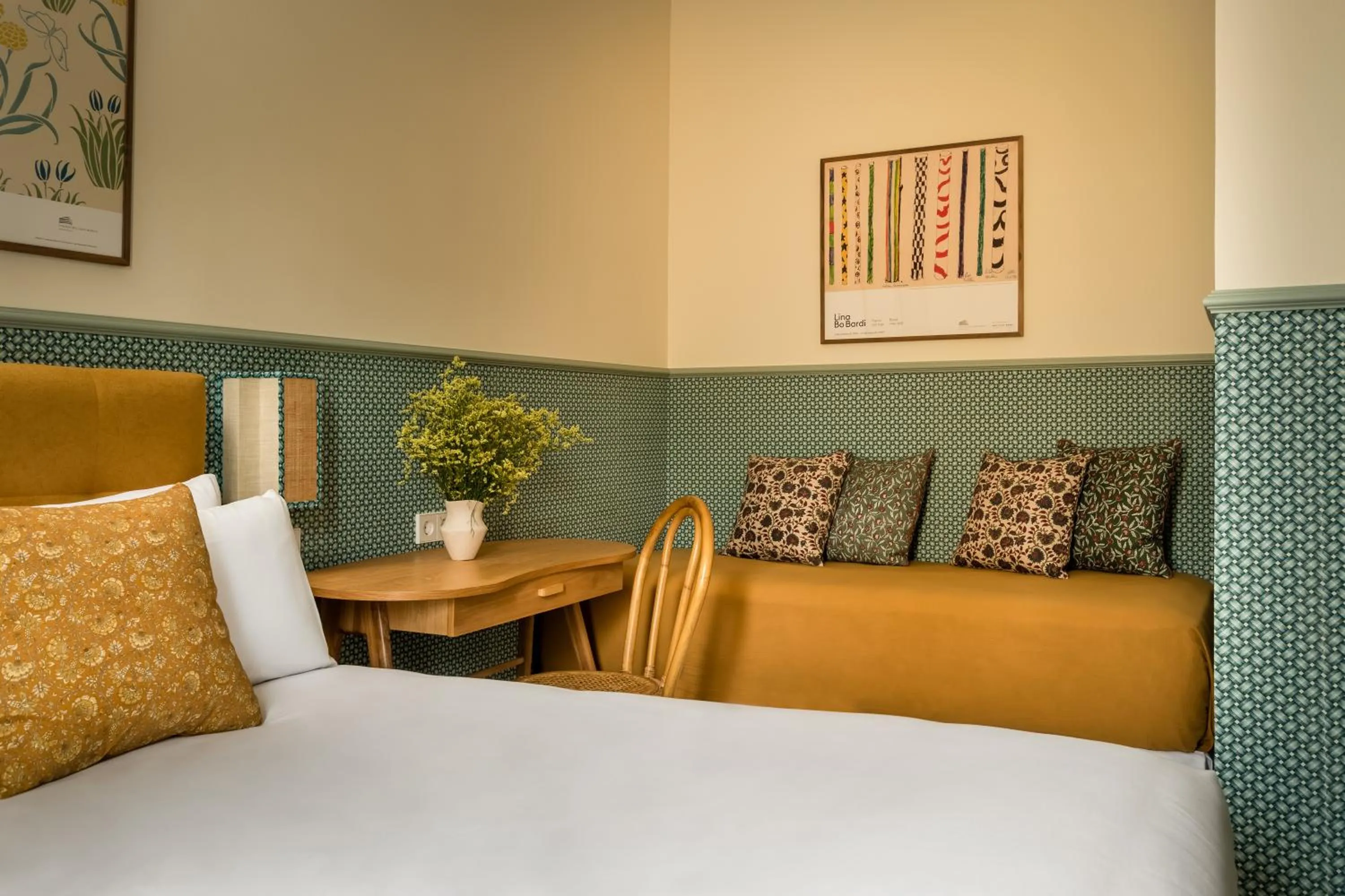 Bedroom, Bed in BYPILLOW Abril