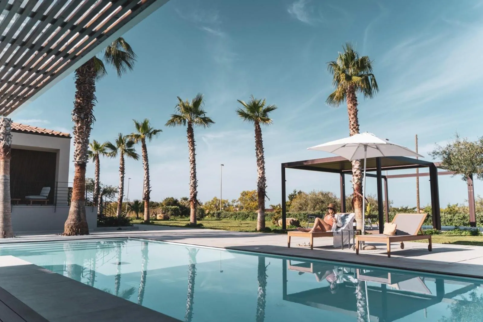 Pool view in Insulae Resort