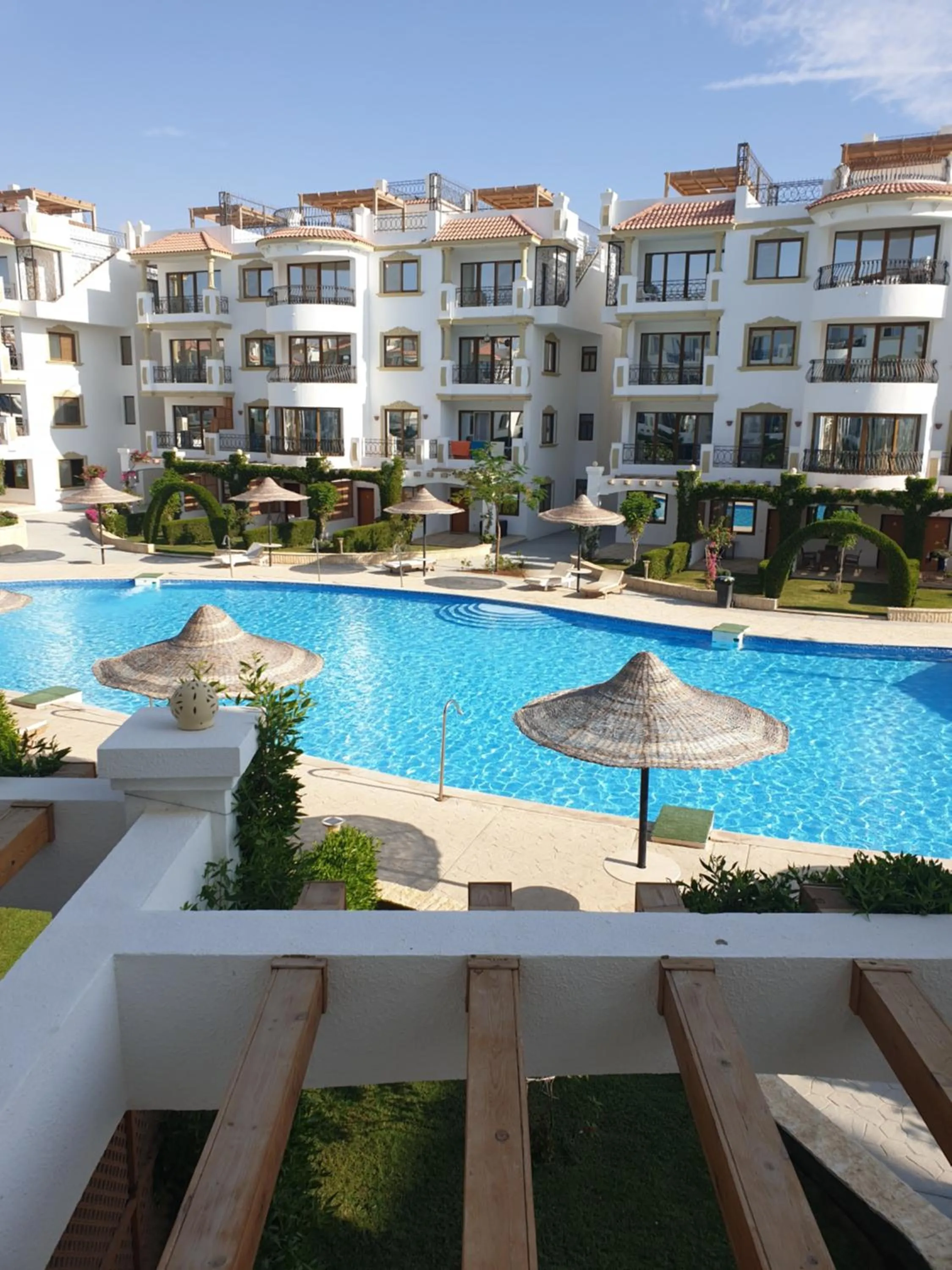 Pool view in Sharm Hills