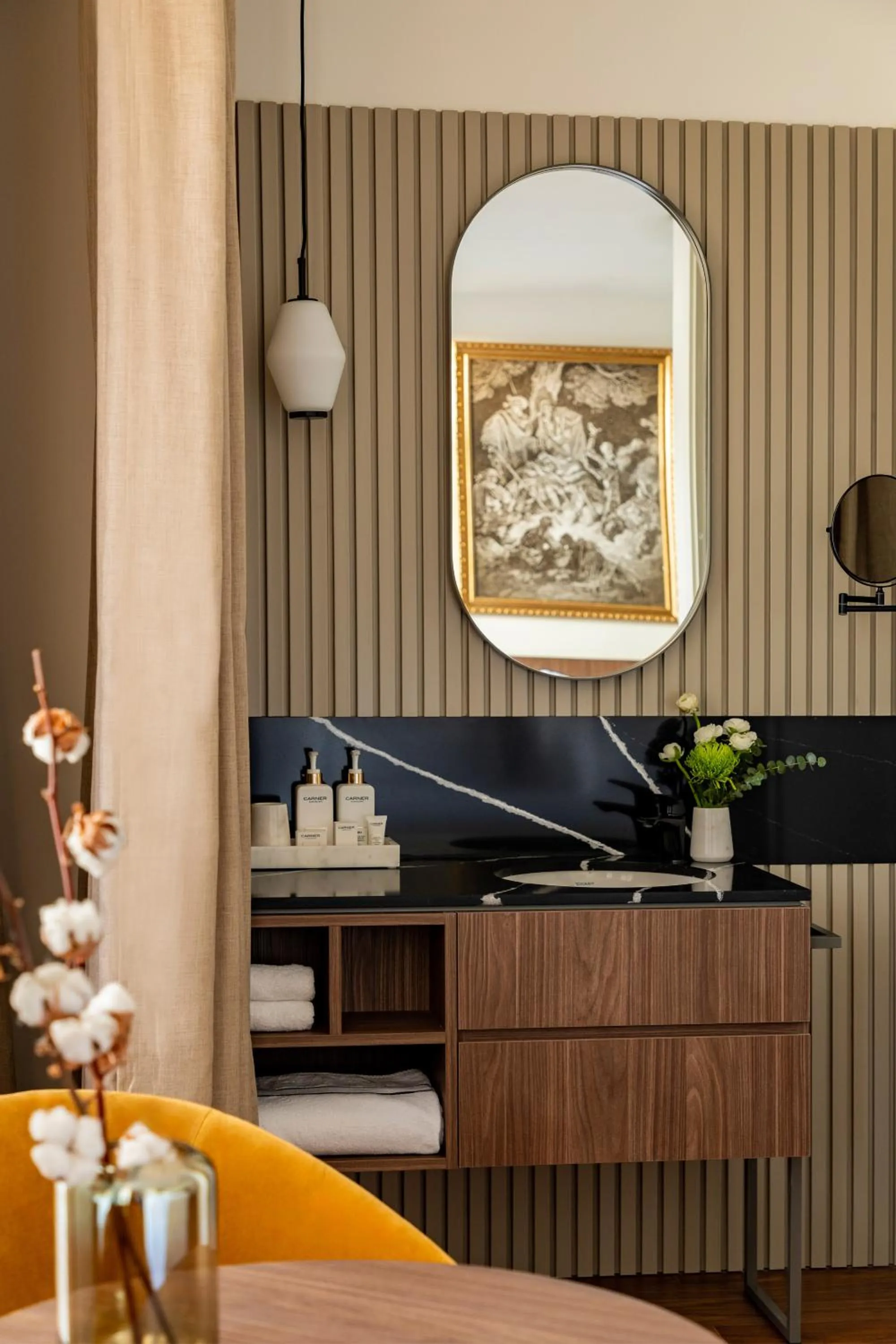 Bathroom, Kitchen/Kitchenette in Hotel Madrid Atocha, Affiliated by Meli